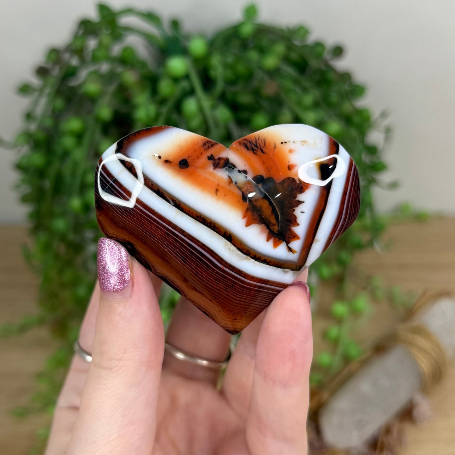 Sardonyx Heart (W294)