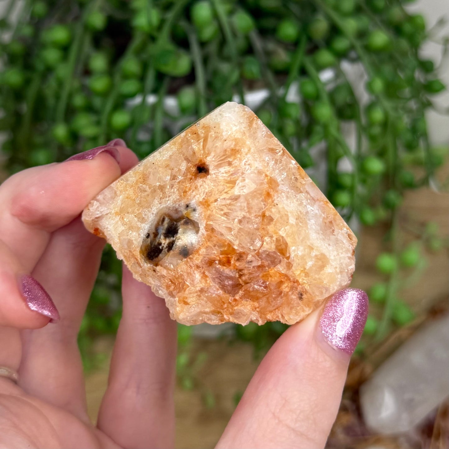 Citrine Cluster Cut Base (W312)