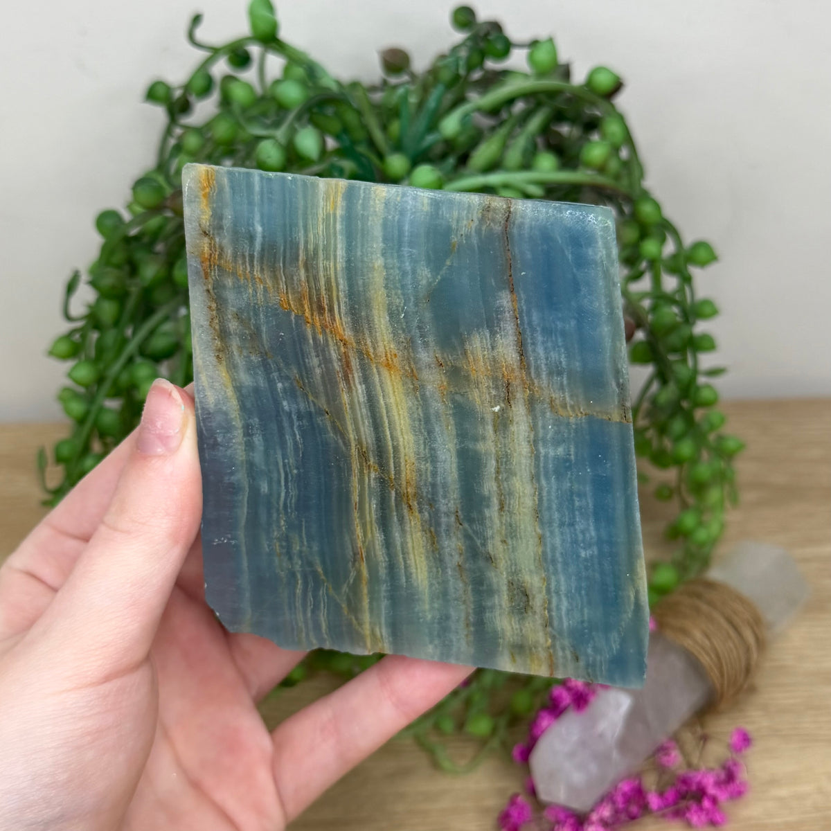 Blue Onyx Slab (336B)