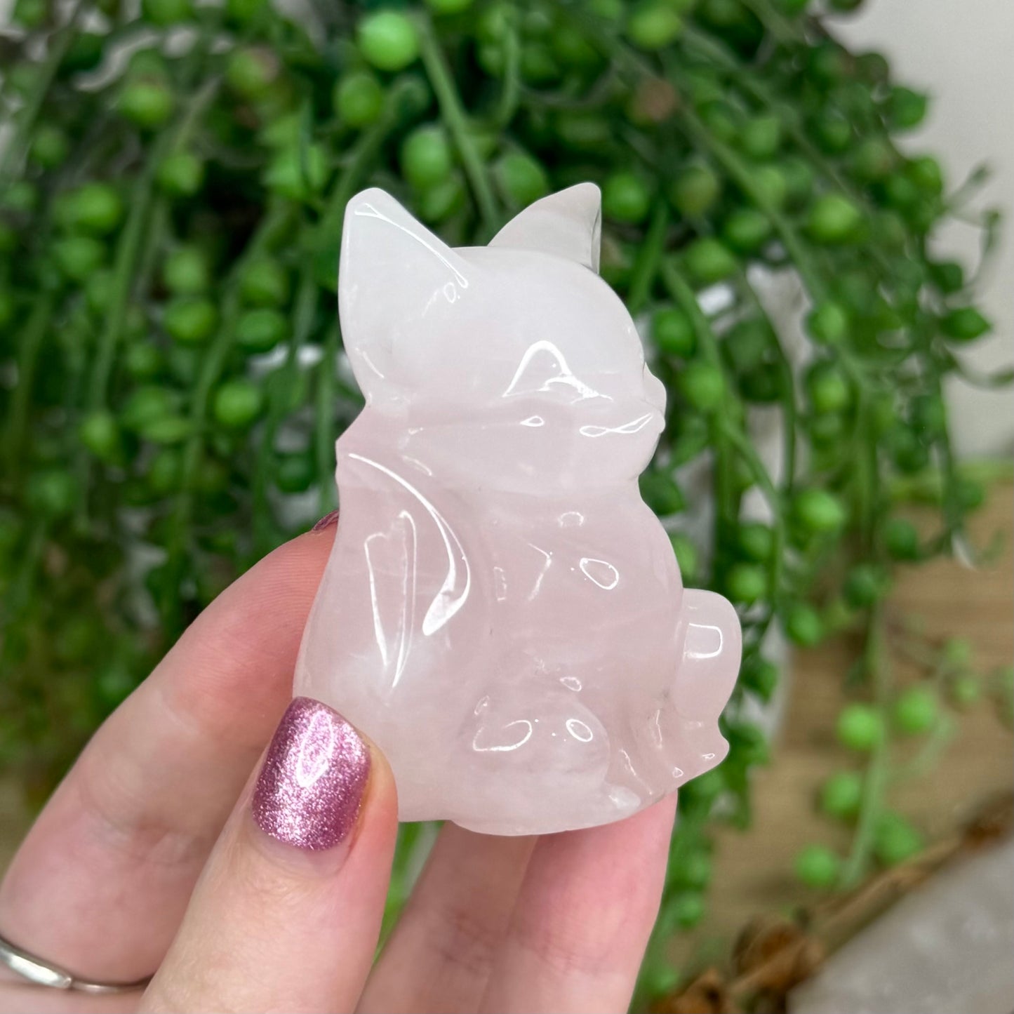 Rose Quartz Fox (W264)