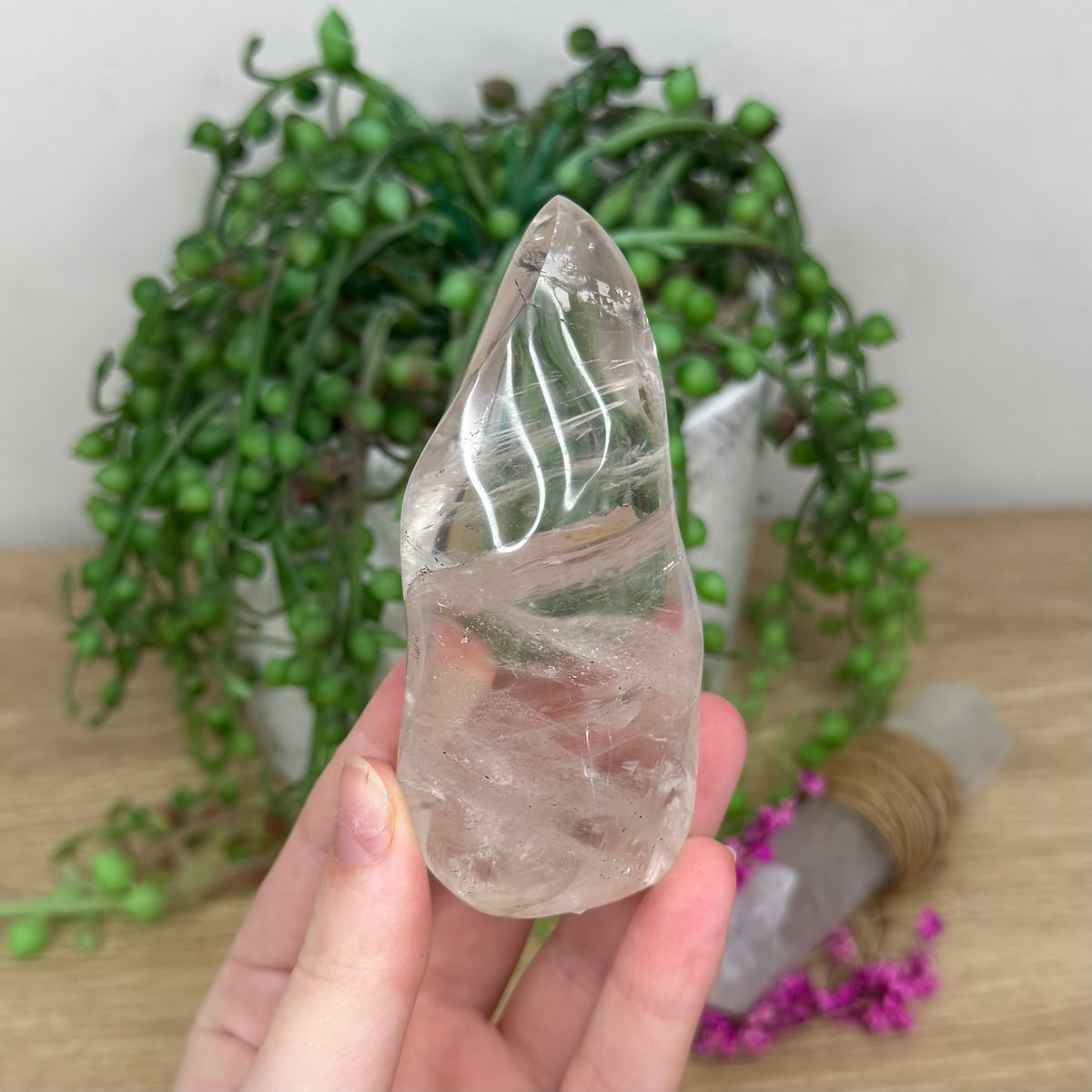 Clear Quartz Flame (268B)