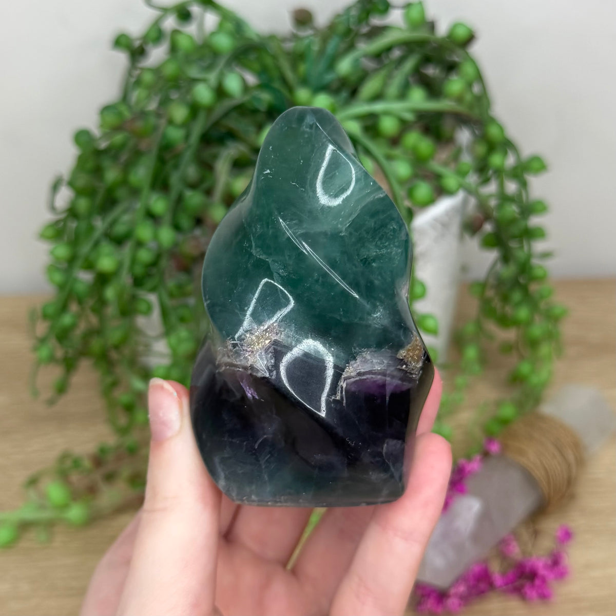 Rainbow Fluorite Flame (9B)
