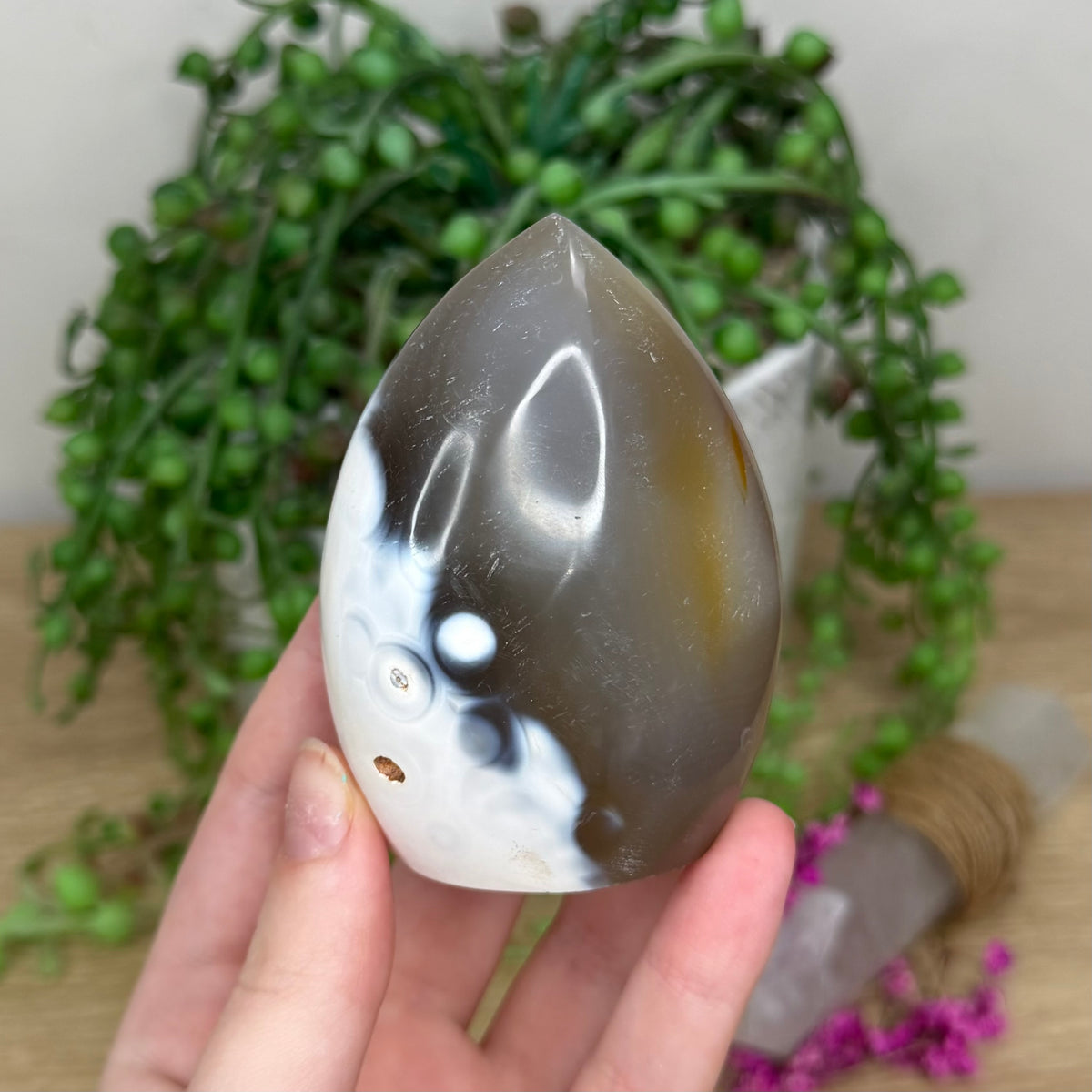 Orca Agate Arch Free Form (940A)