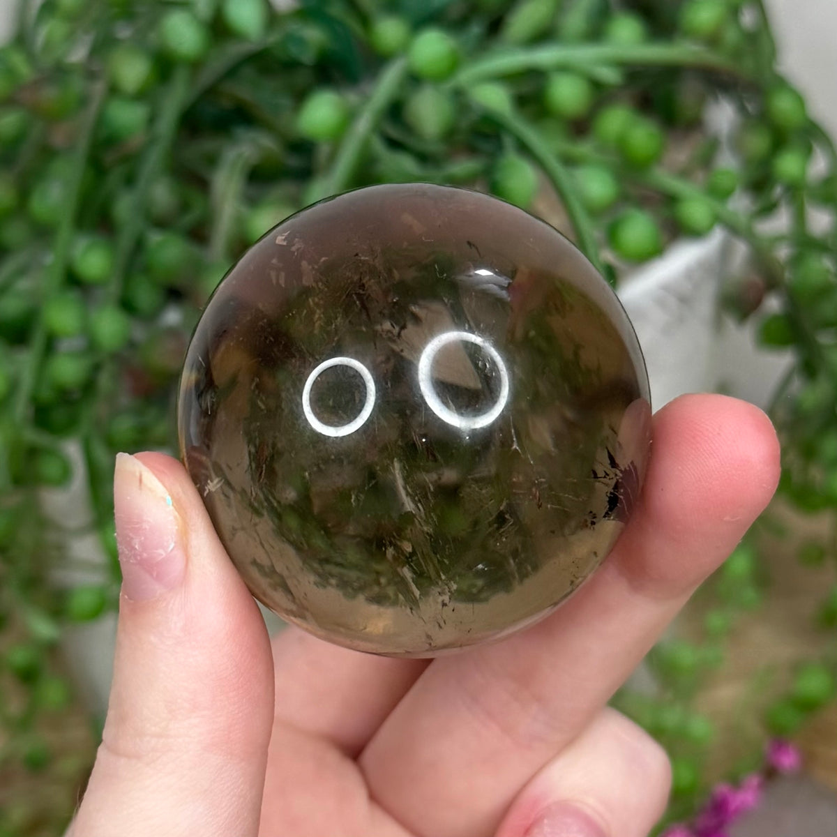 Smokey Quartz Sphere (78B)