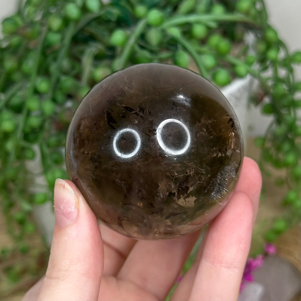 Smokey Quartz Sphere (83B)
