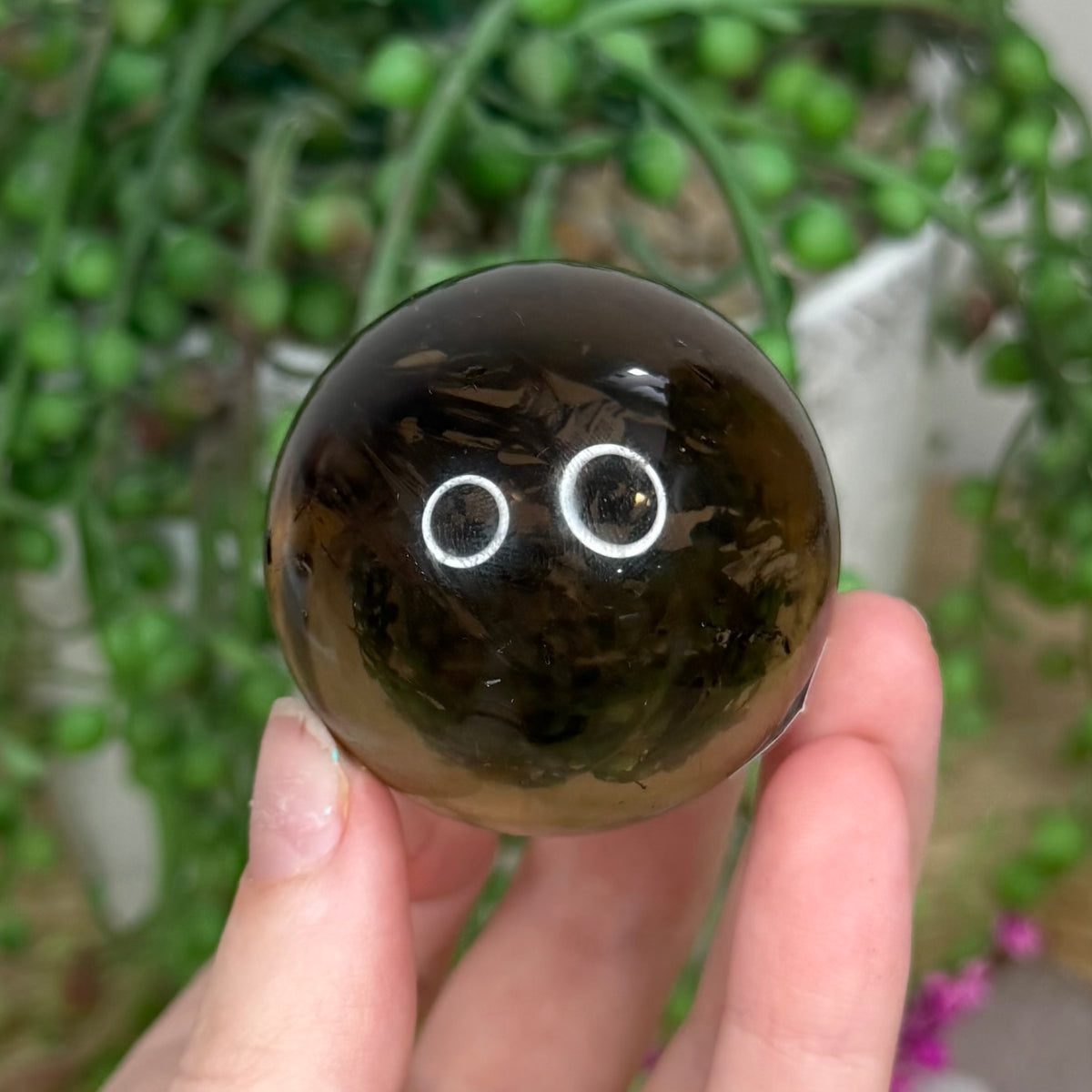 Smokey Quartz Sphere (77B)