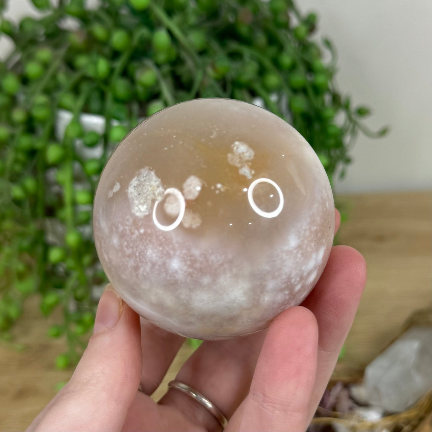 Pink Amethyst Sphere (M998)