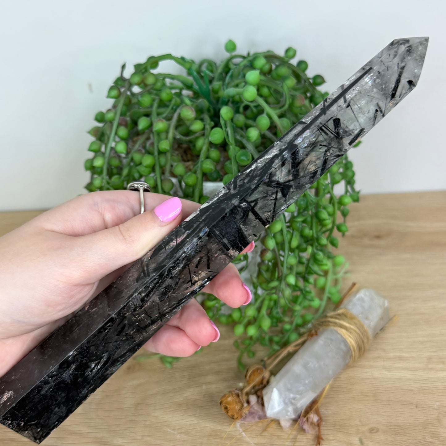 Tourmaline In Quartz Tower (X239)