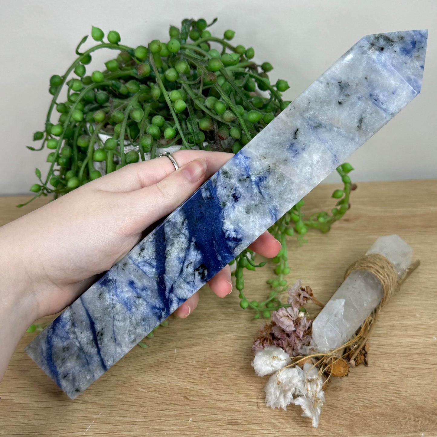 Blue Afghanite Tower (R515)