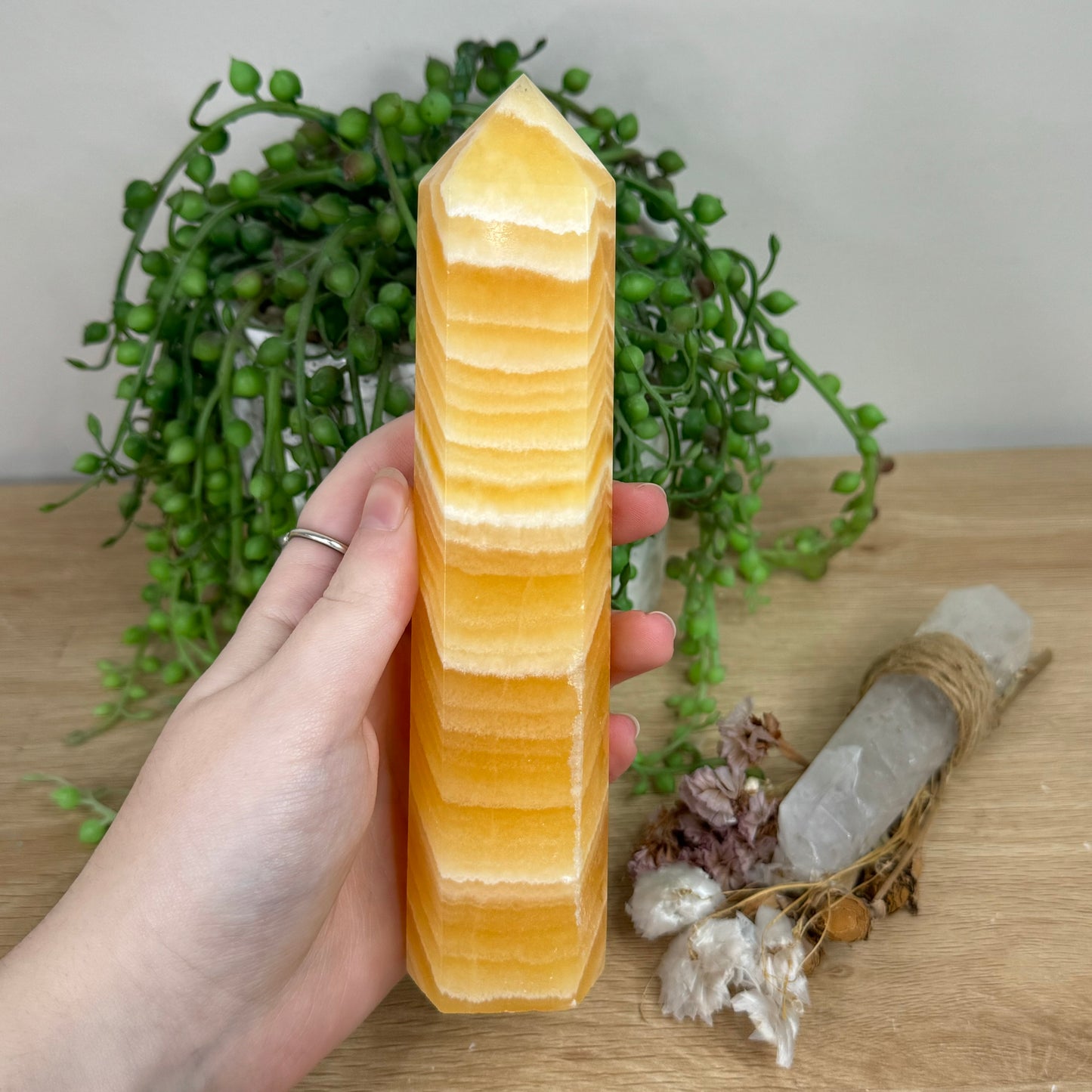 Yellow Calcite Tower (R481)