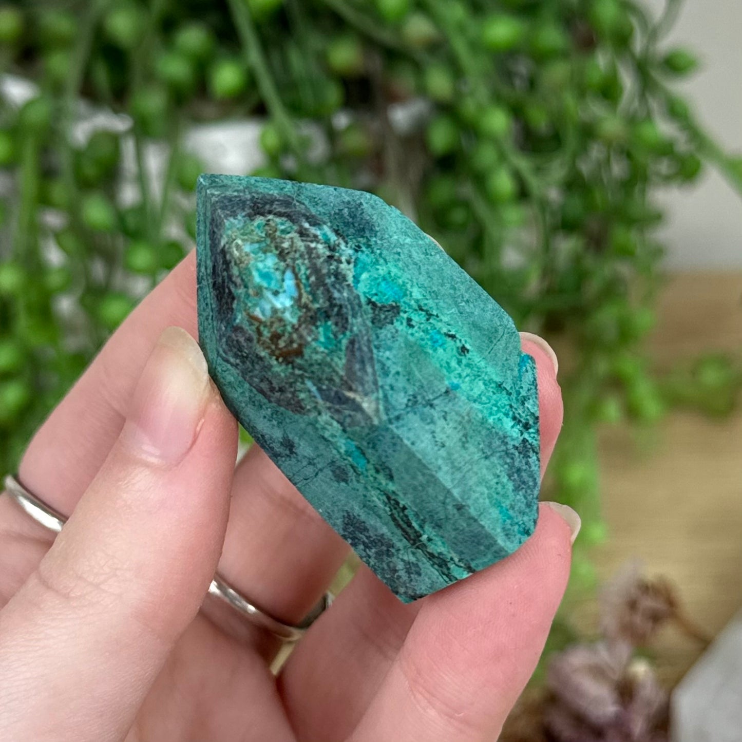 Malachite / Chrysocolla Free Form (R237)