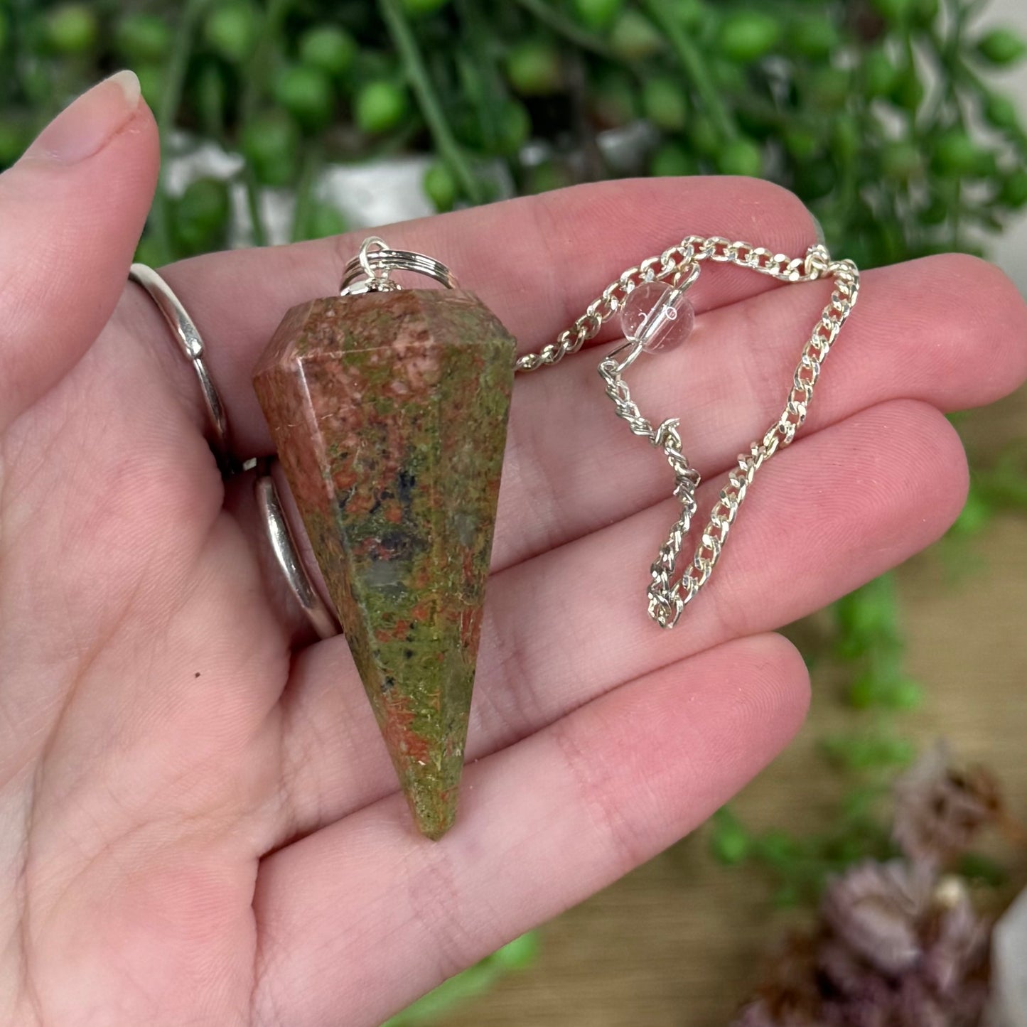 Unakite Pendulum