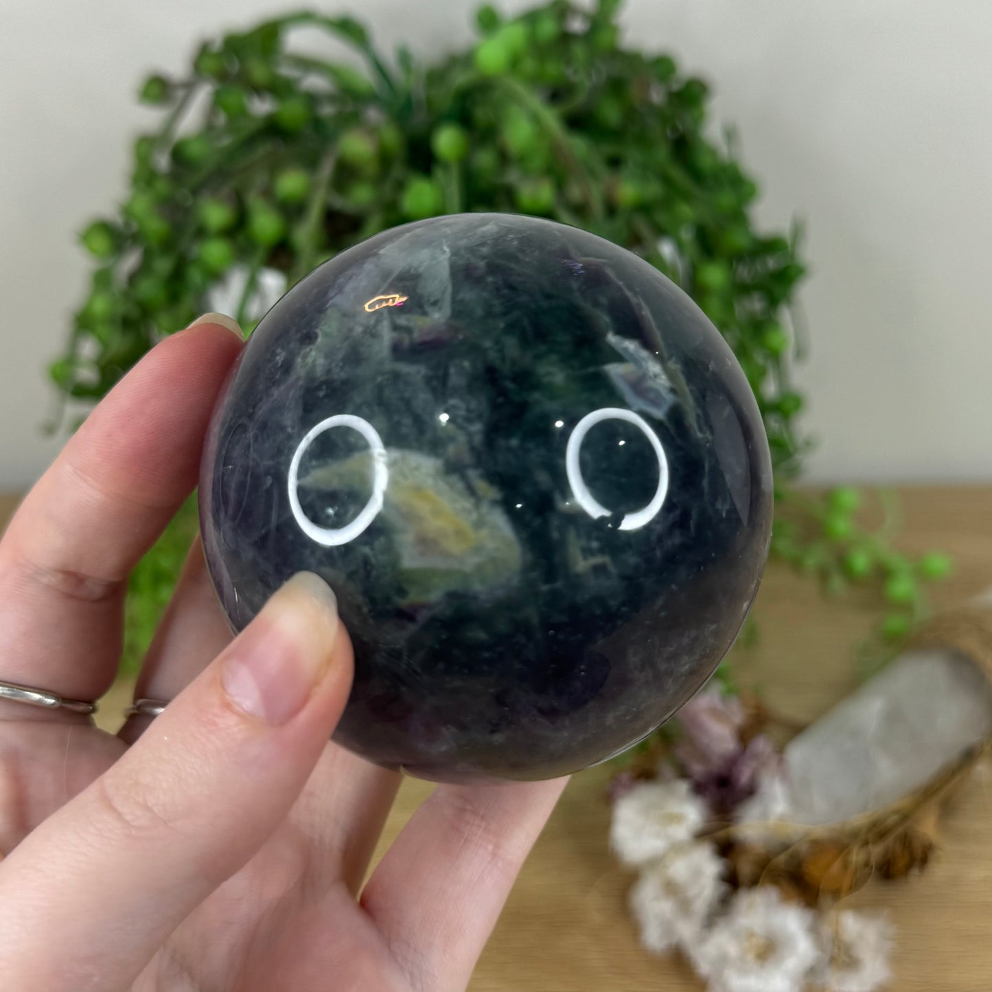 Rainbow Fluorite Sphere (L871)