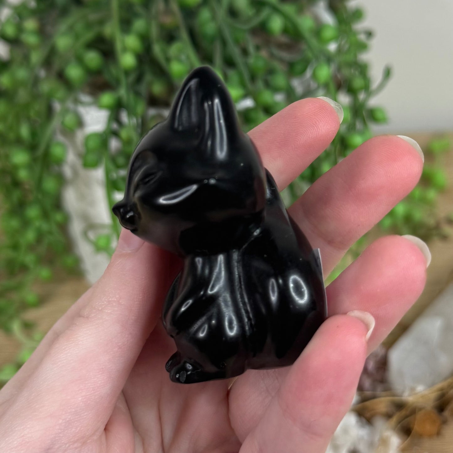 Black Obsidian Cat (R684) (R686)