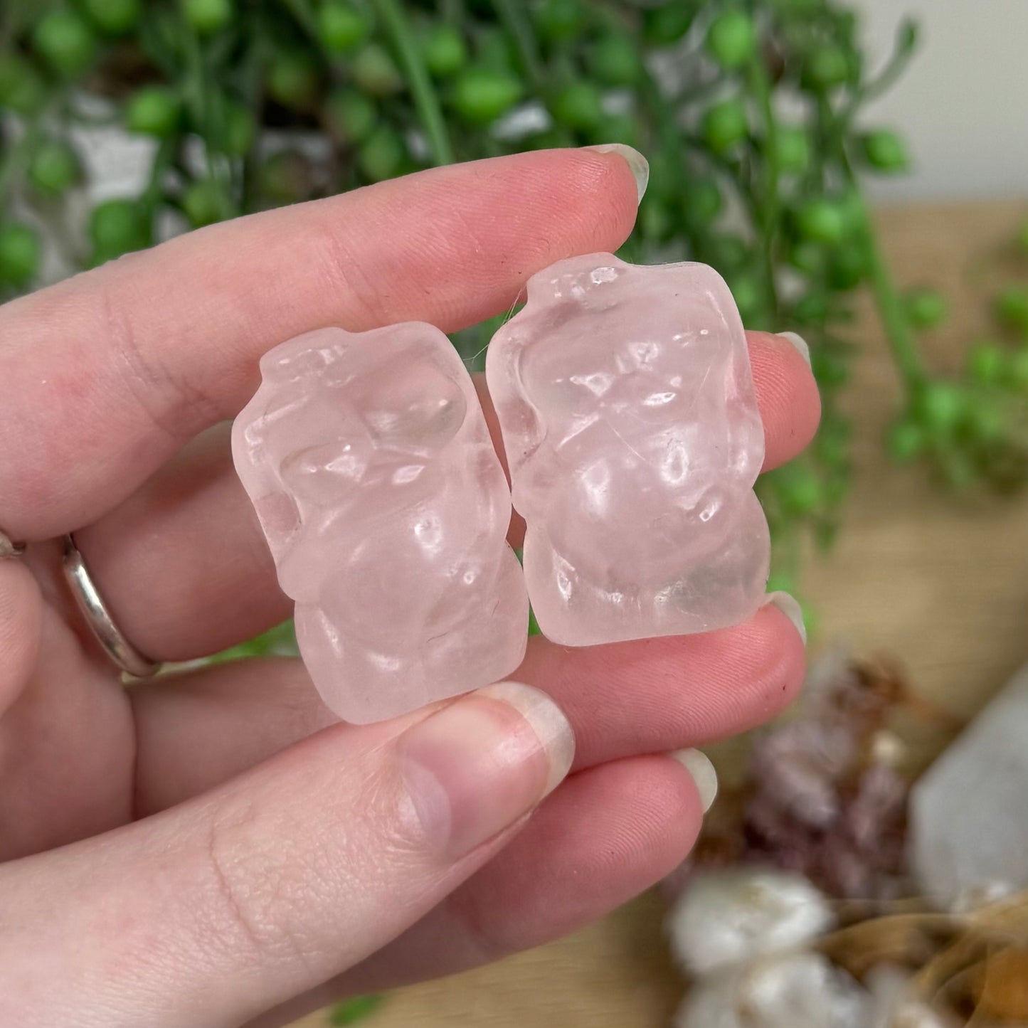 Rose Quartz Small Pregnant Body
