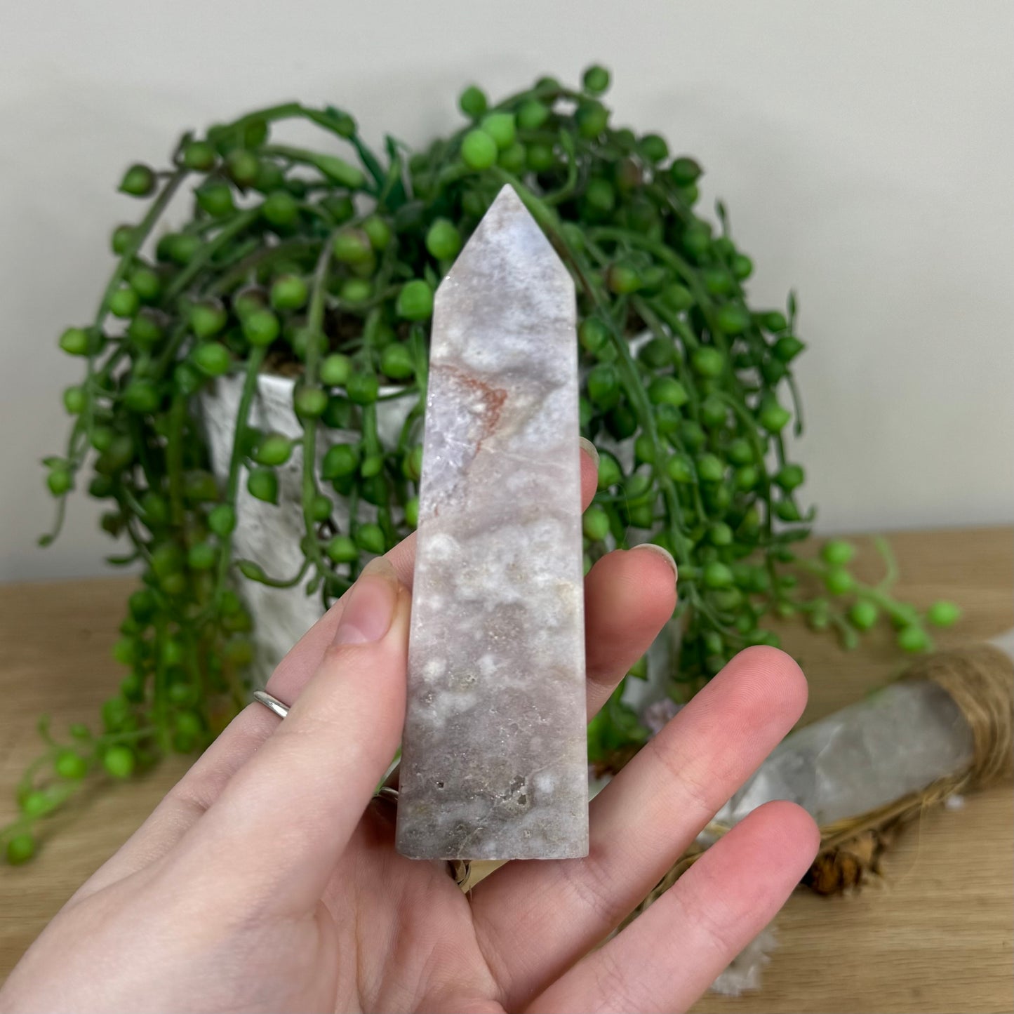 Pink Amethyst Point (N784)