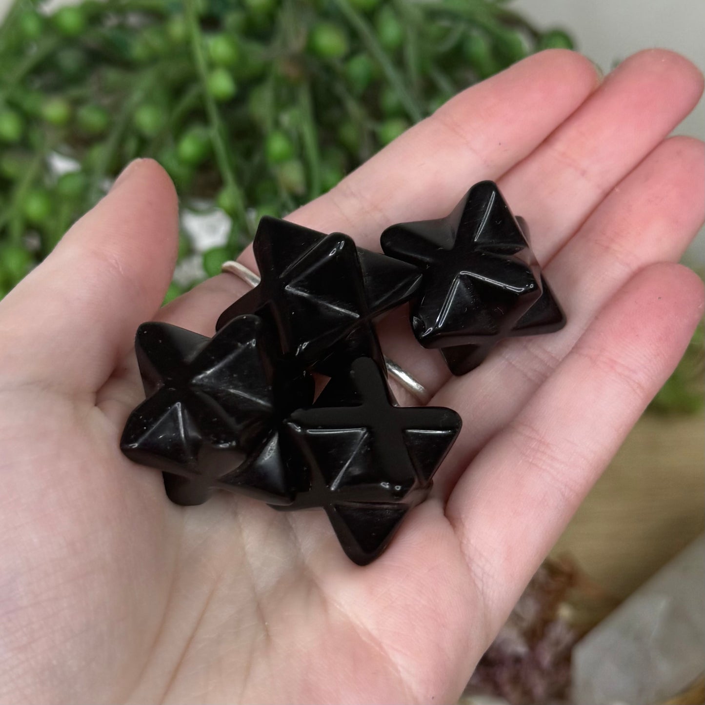 Black Obsidian Small Merkaba