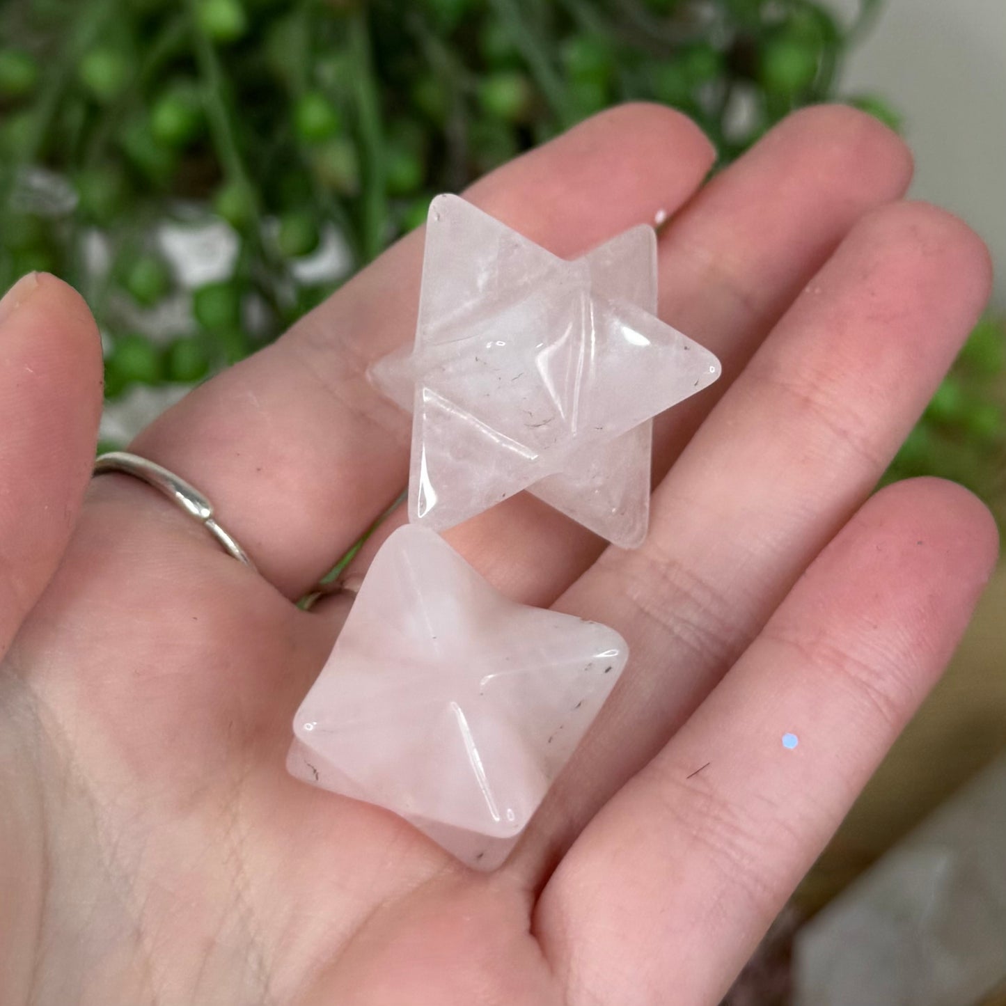 Rose Quartz Small Merkaba