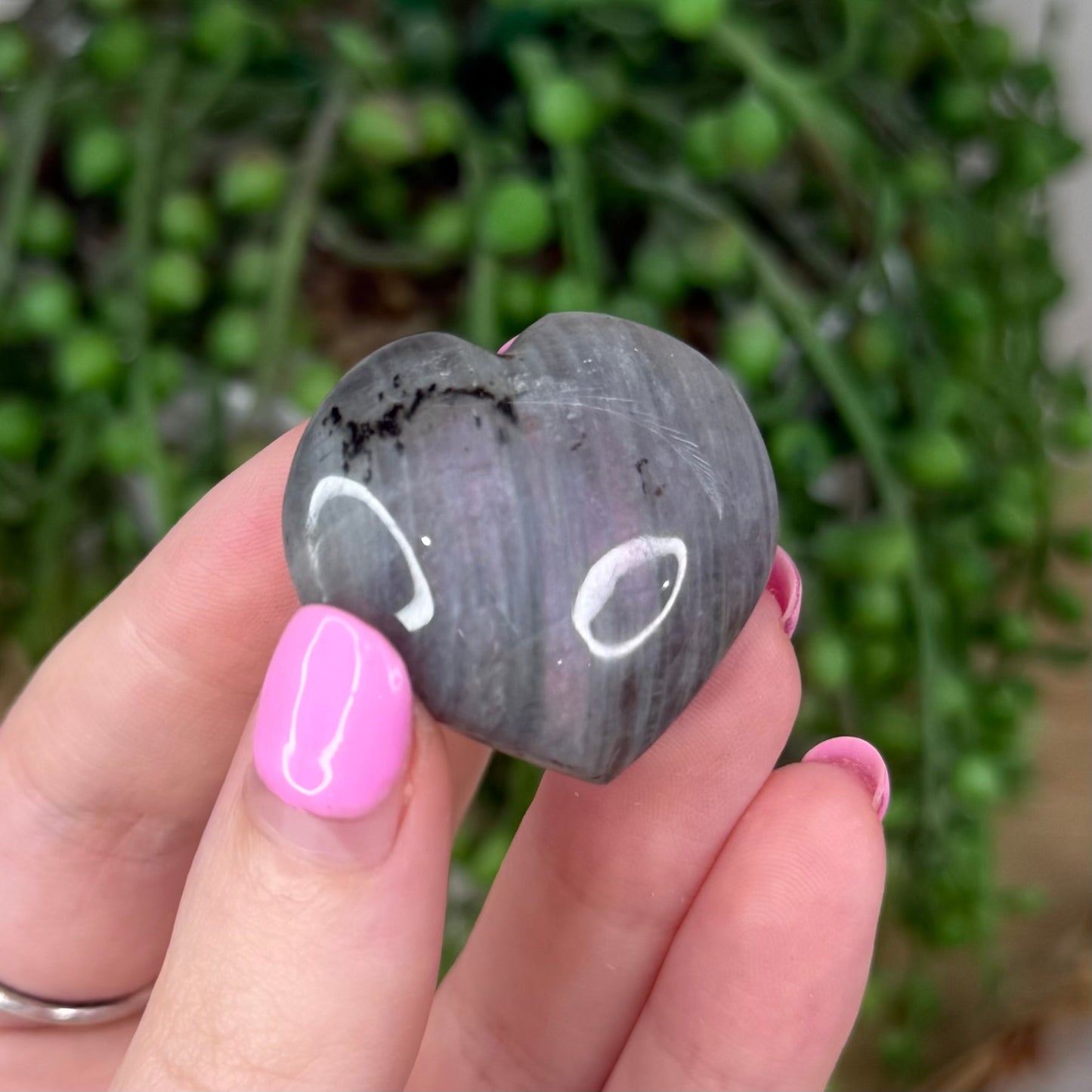 Labradorite Heart (X758)