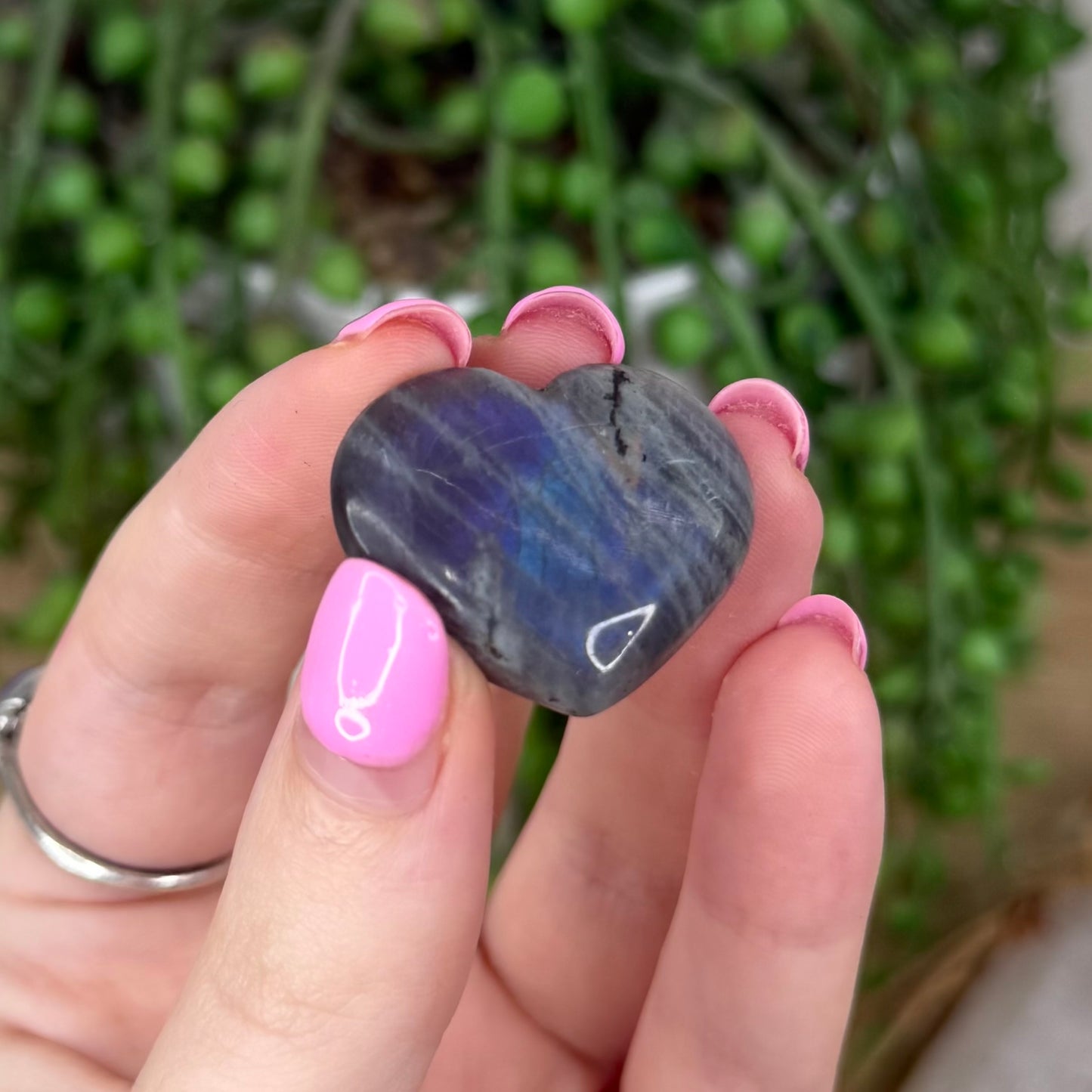 Labradorite Heart (X735)