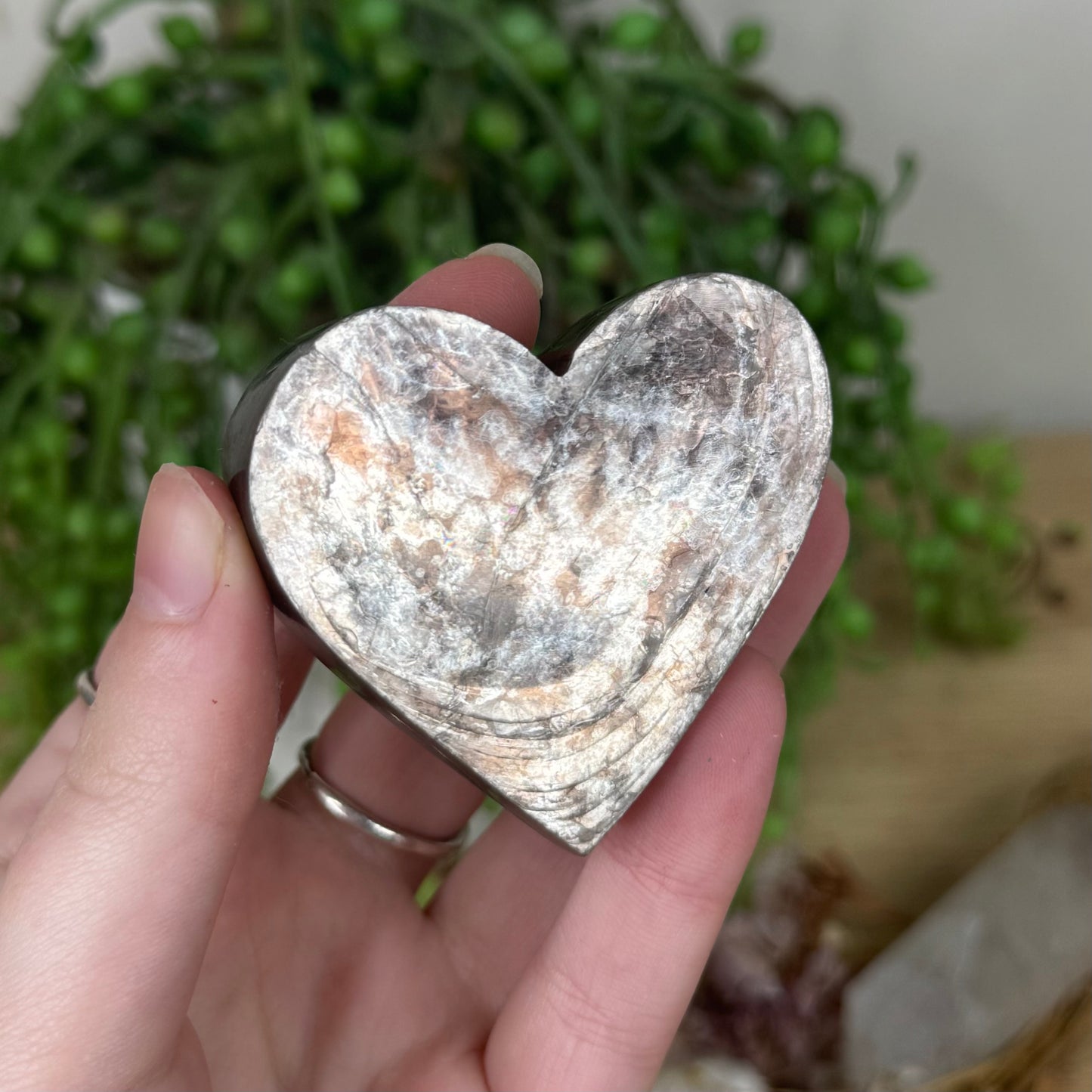 Purple Mica Heart (R770)
