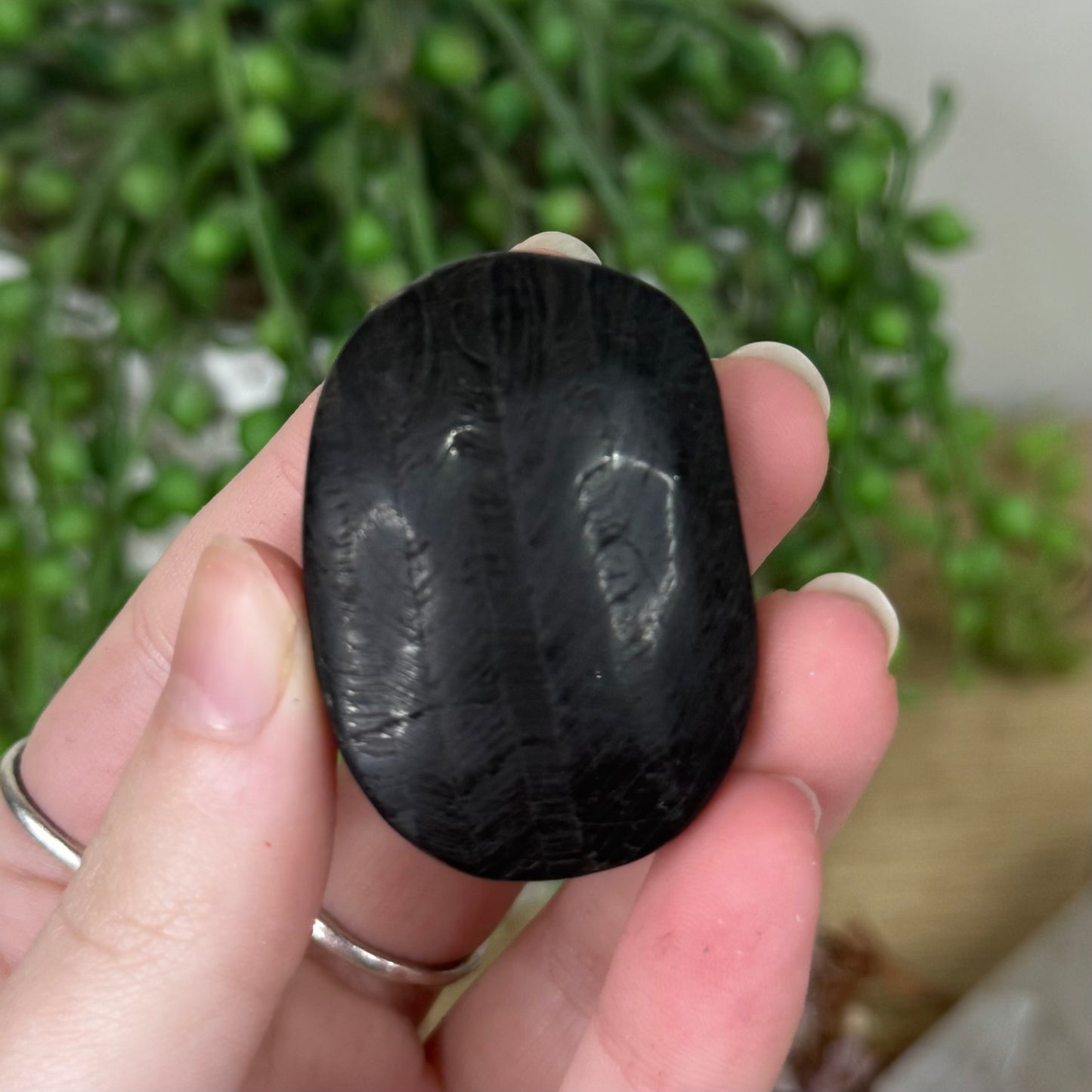 Hypersthene Palm Stone (R776)