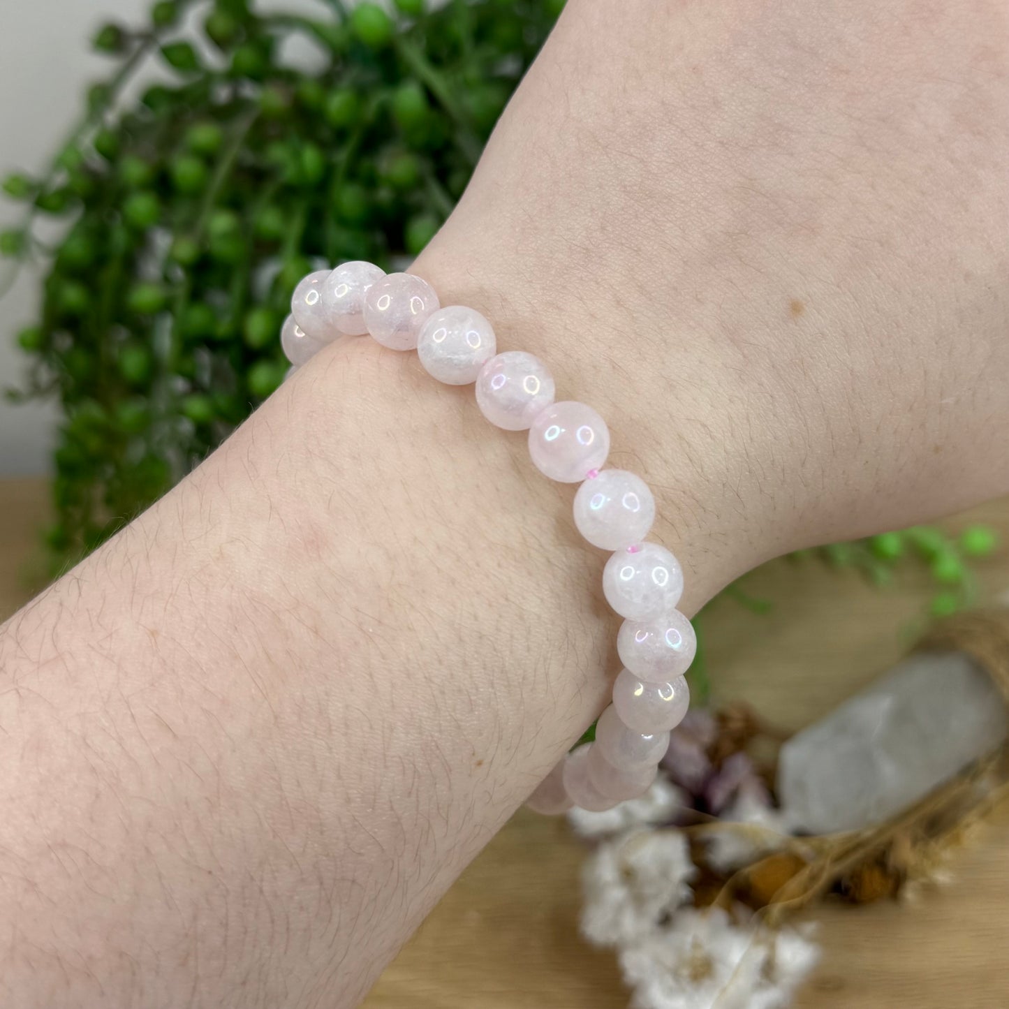 Aura Rose Quartz Bracelet (K788) (K789) (K787)