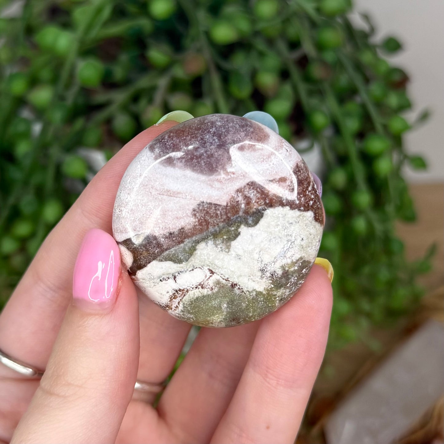 Unicorn Jasper Flat Stone (Y85)