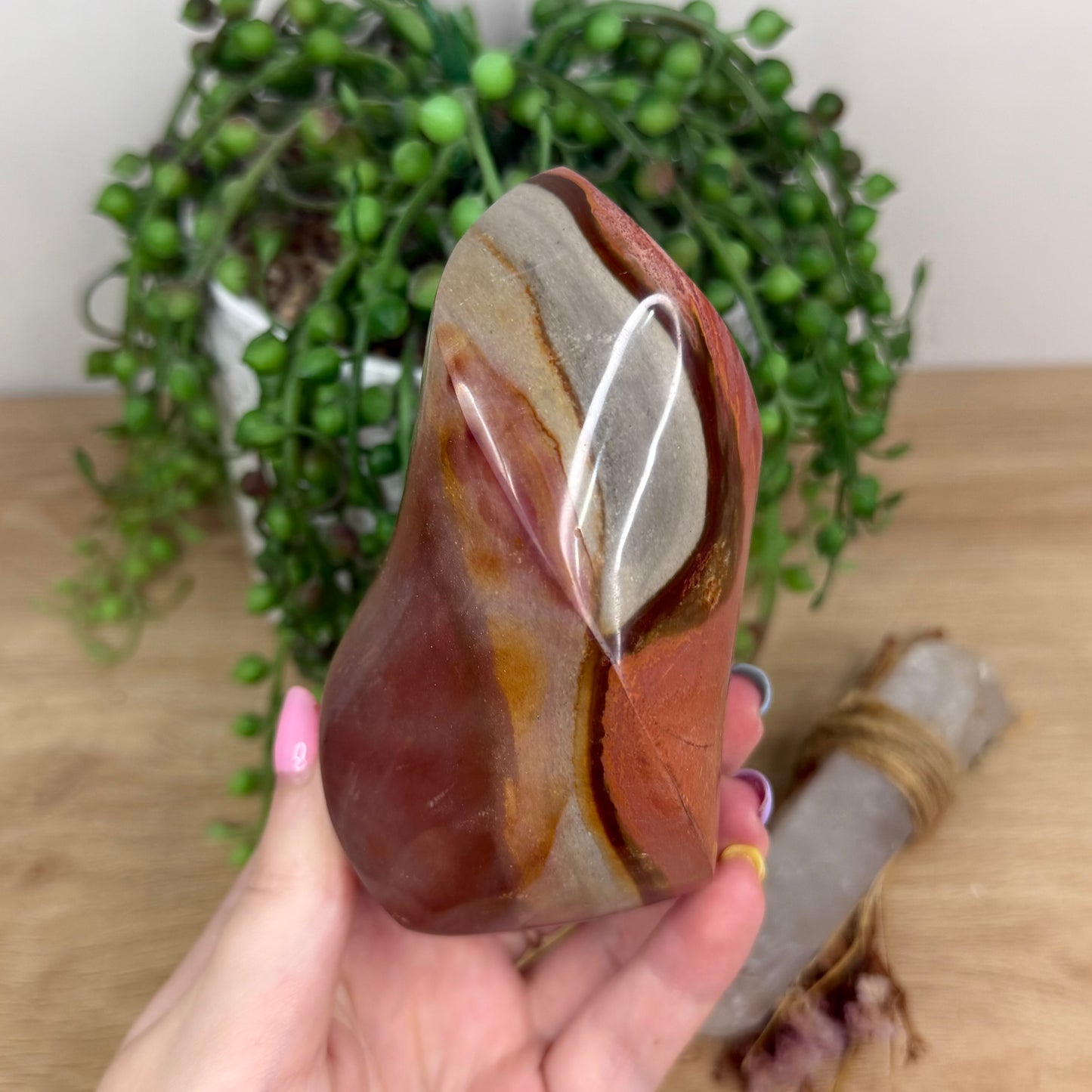 Polychrome Jasper Flame (Y157)