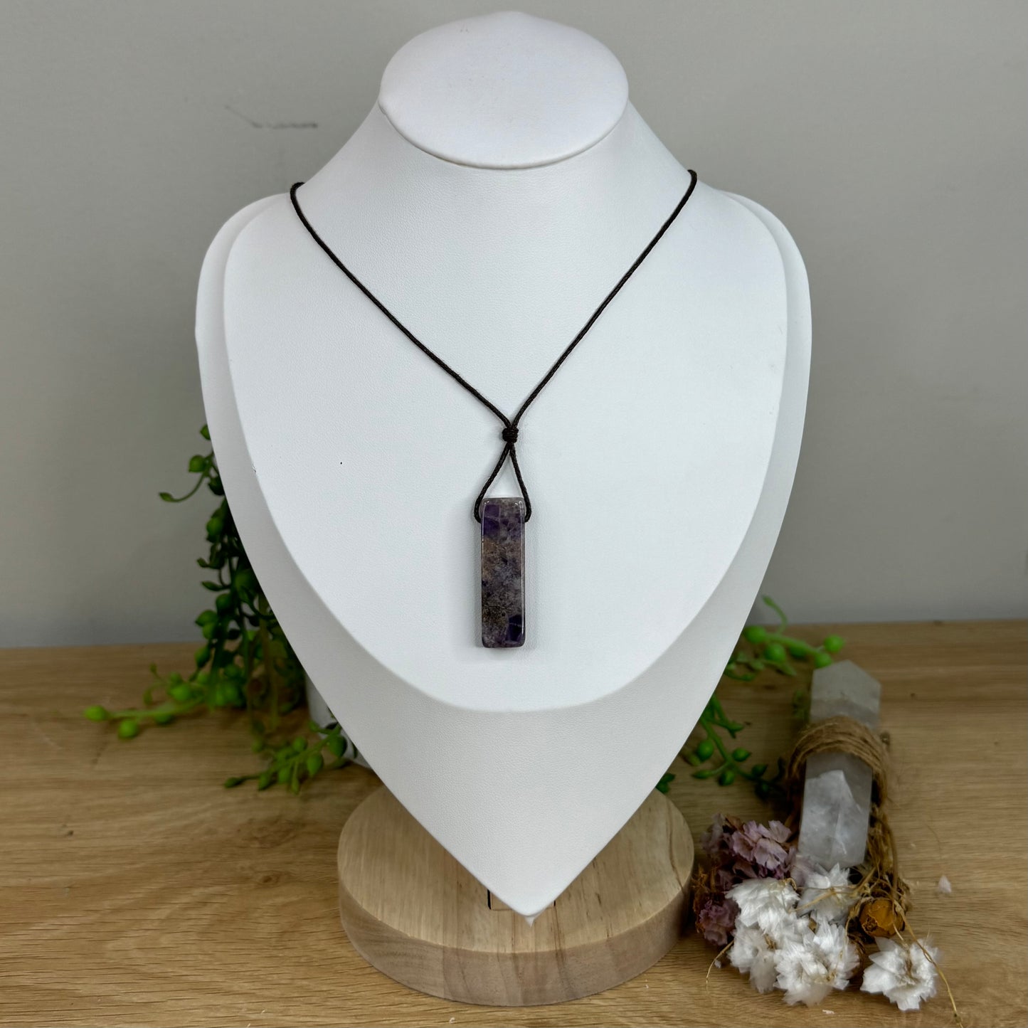 Amethyst Necklace (H425)