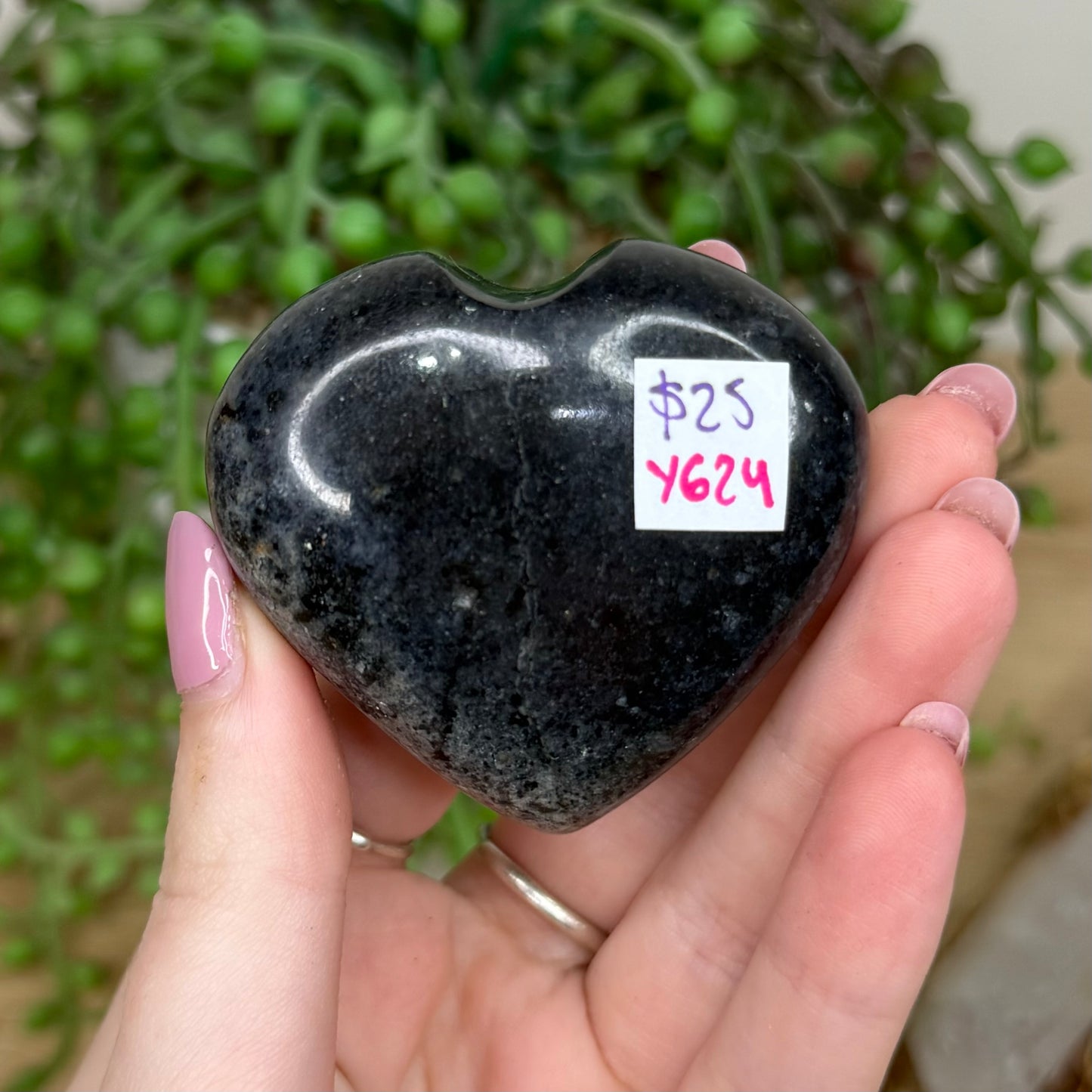Dumortierite Heart (Y624)
