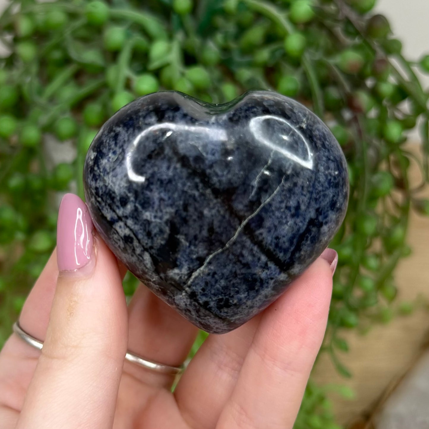 Dumortierite Heart (Y625)