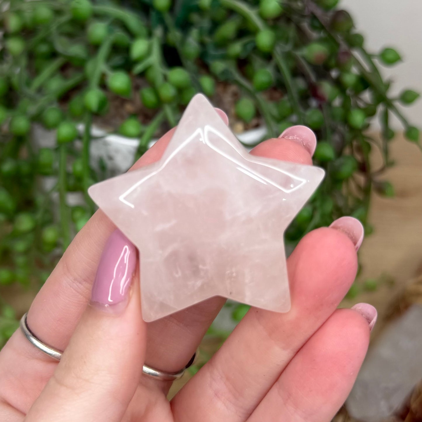 Rose Quartz Star (Y456)