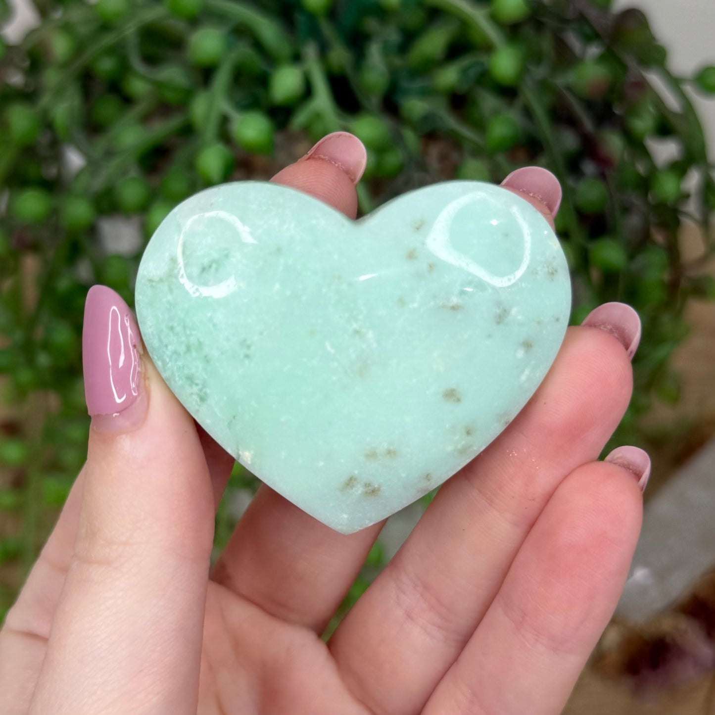 Chrysoprase Heart (Y838)