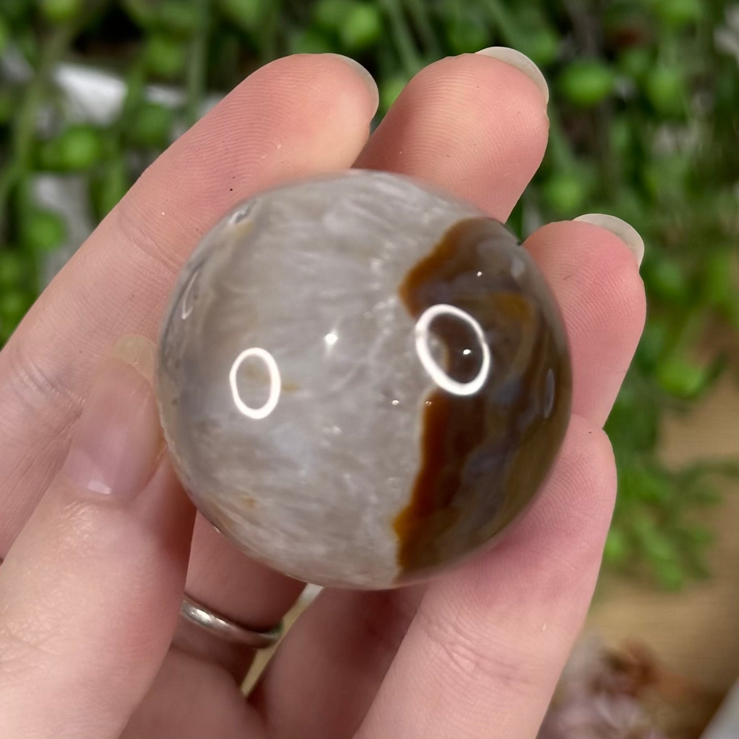 Druzy Agatę Sphere (S776)