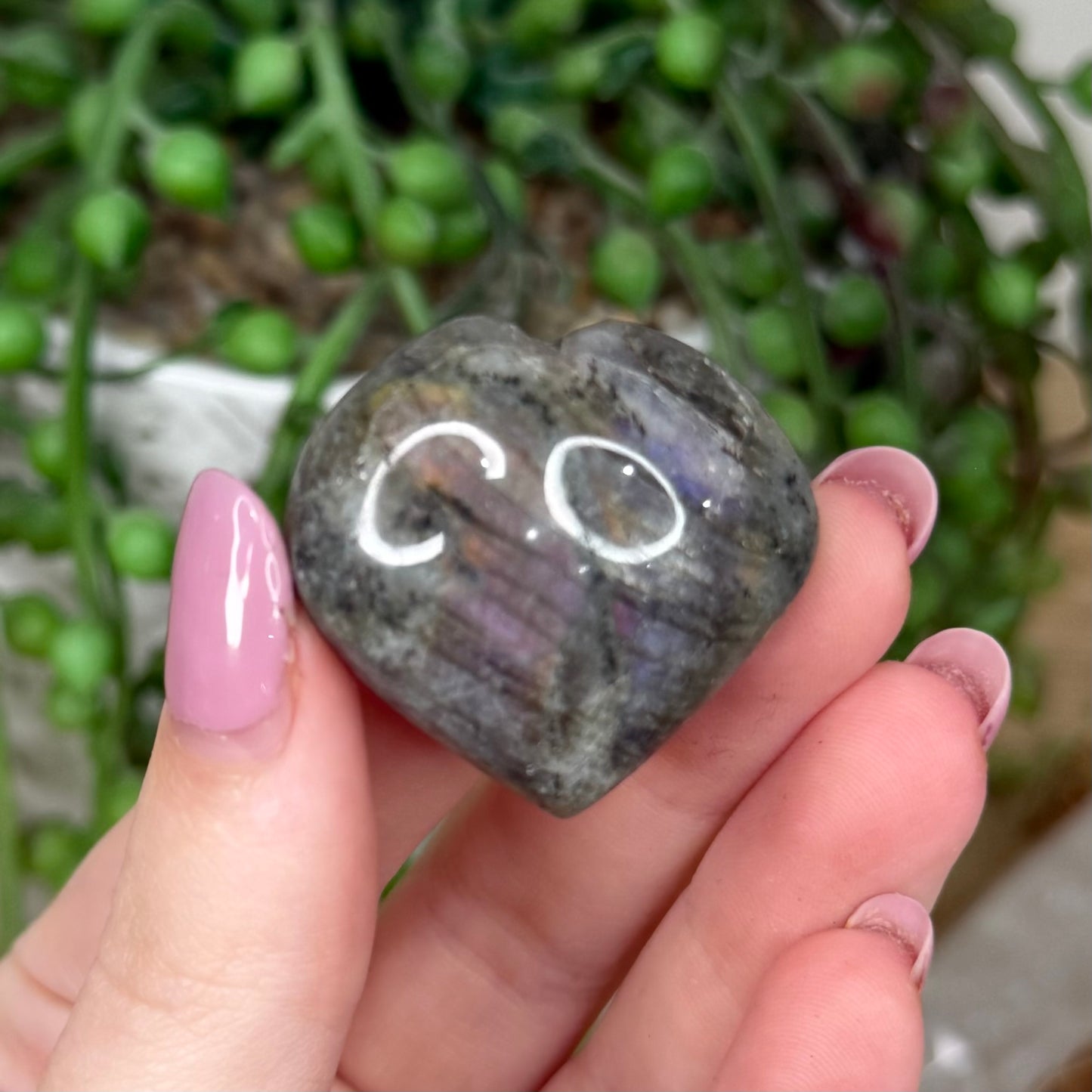 Labradorite Heart (Y343)