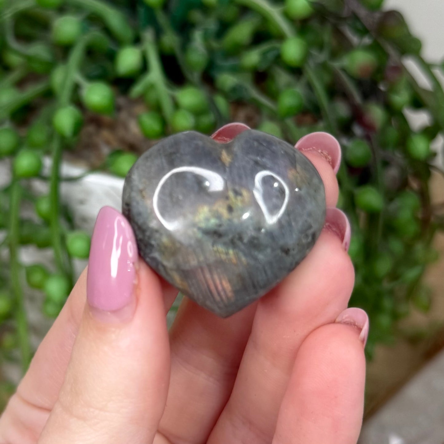 Labradorite Heart (Y341)