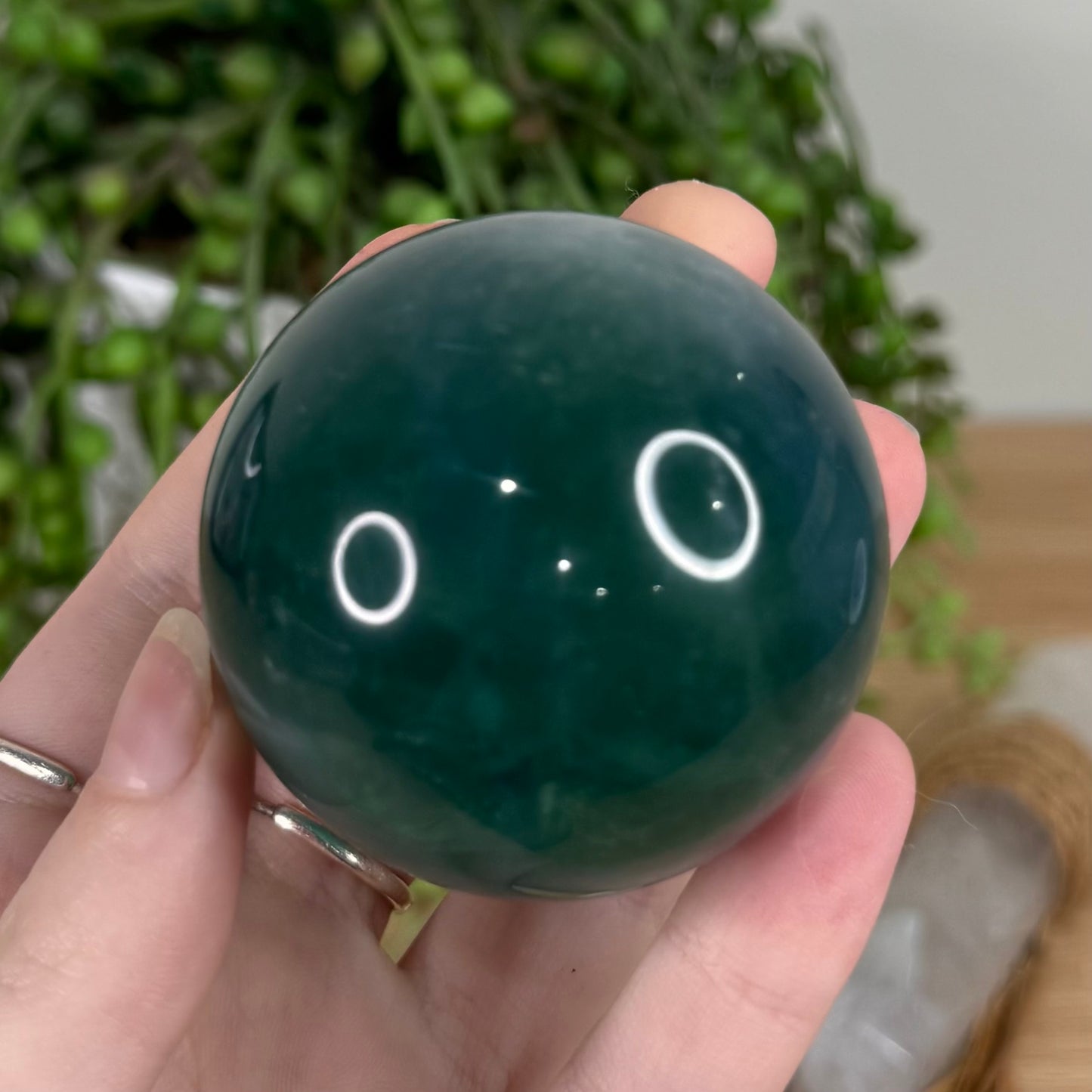 Blue Fluorite Sphere (S510)