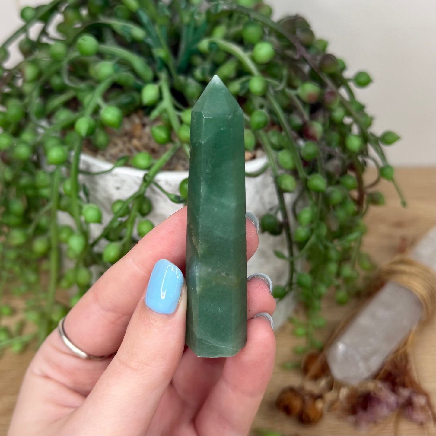 Green Aventurine Point (Y962)