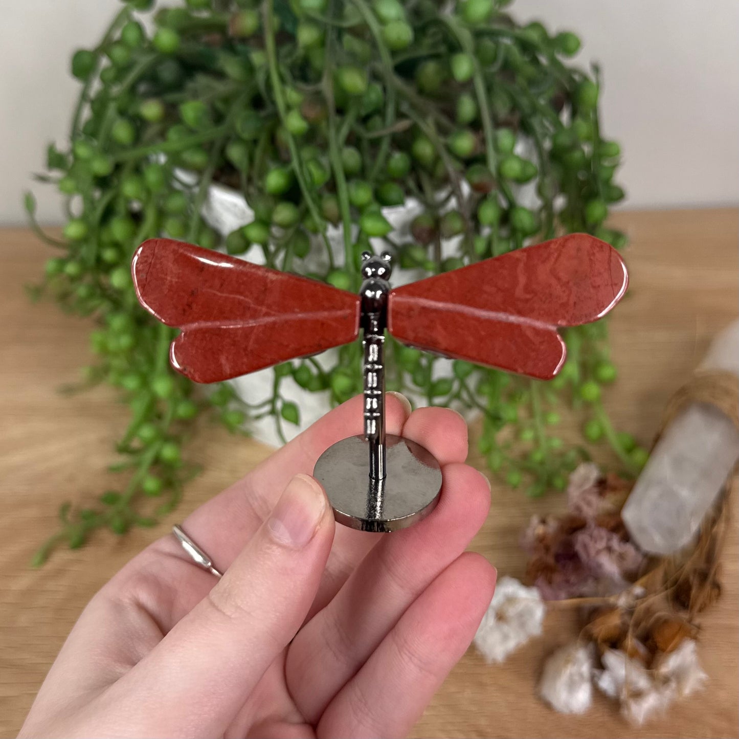 Red Jasper Dragonfly (S961)