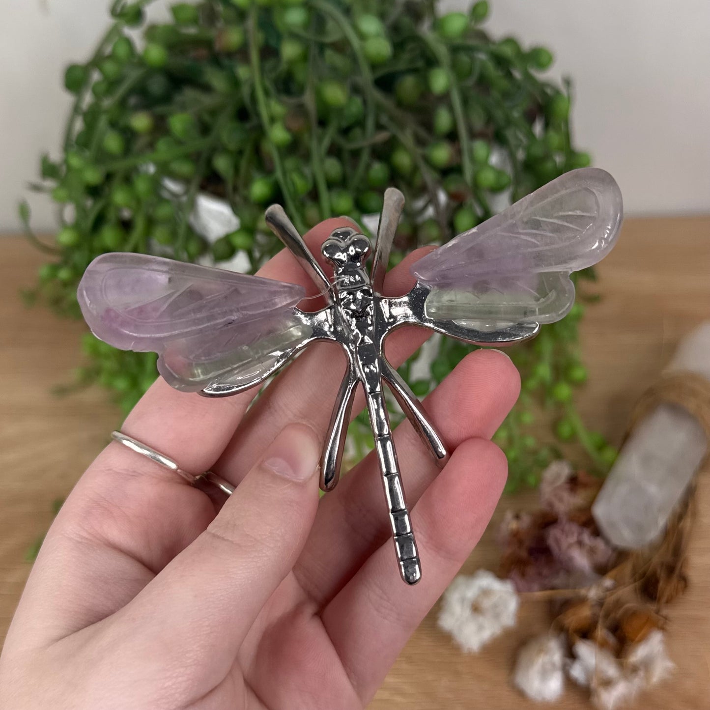Fluorite Dragonfly (S969)