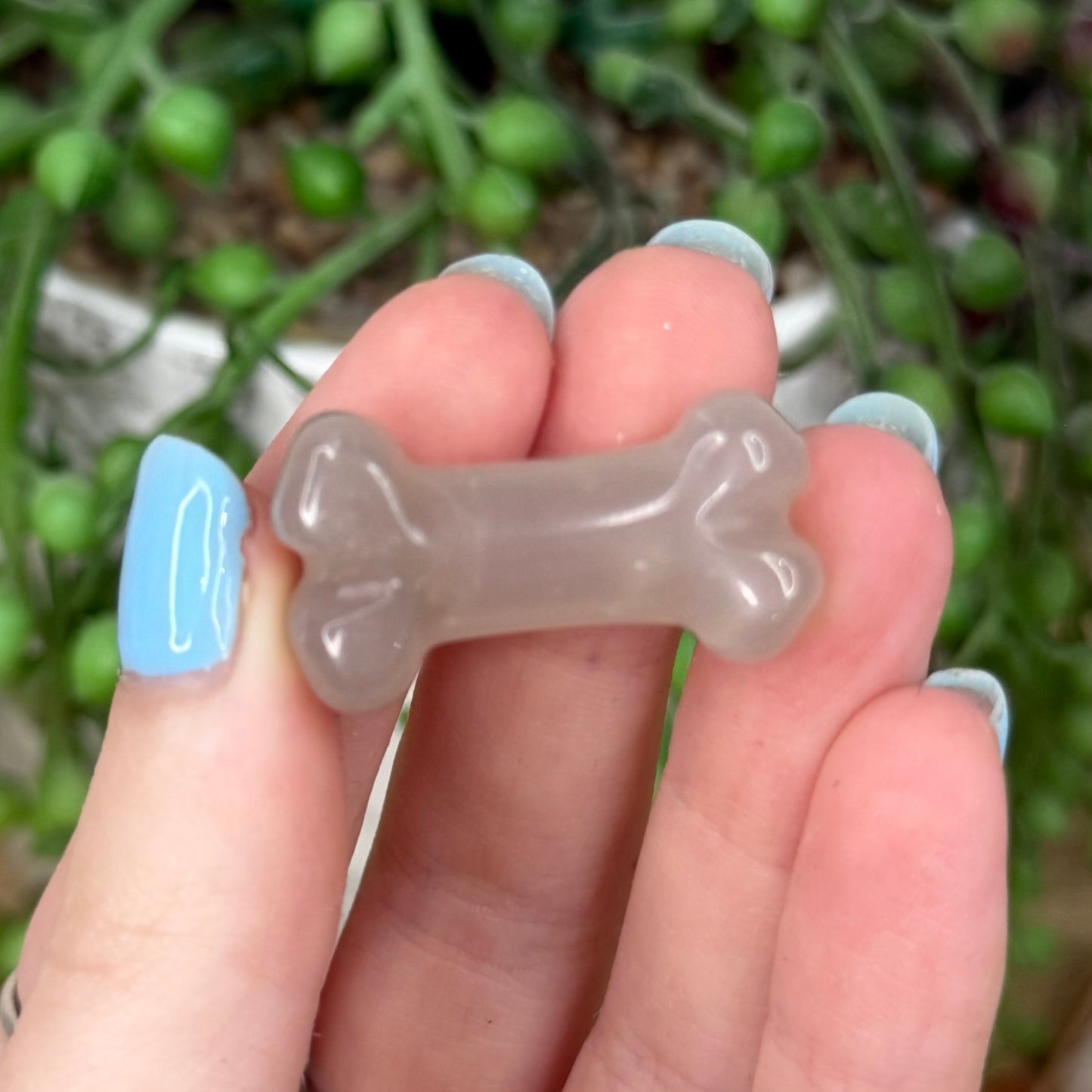 Agate Mini Dog Bone