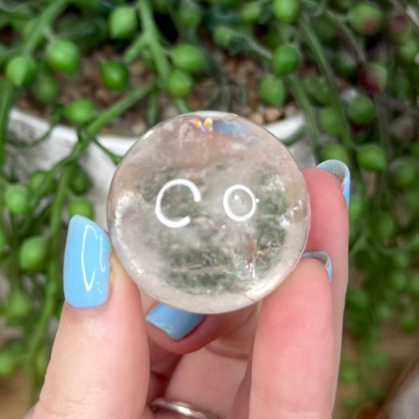 Clear Quartz Sphere (Y527)