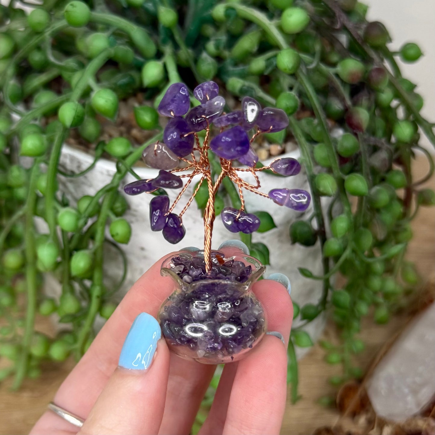 Amethyst Mini Chip Tree