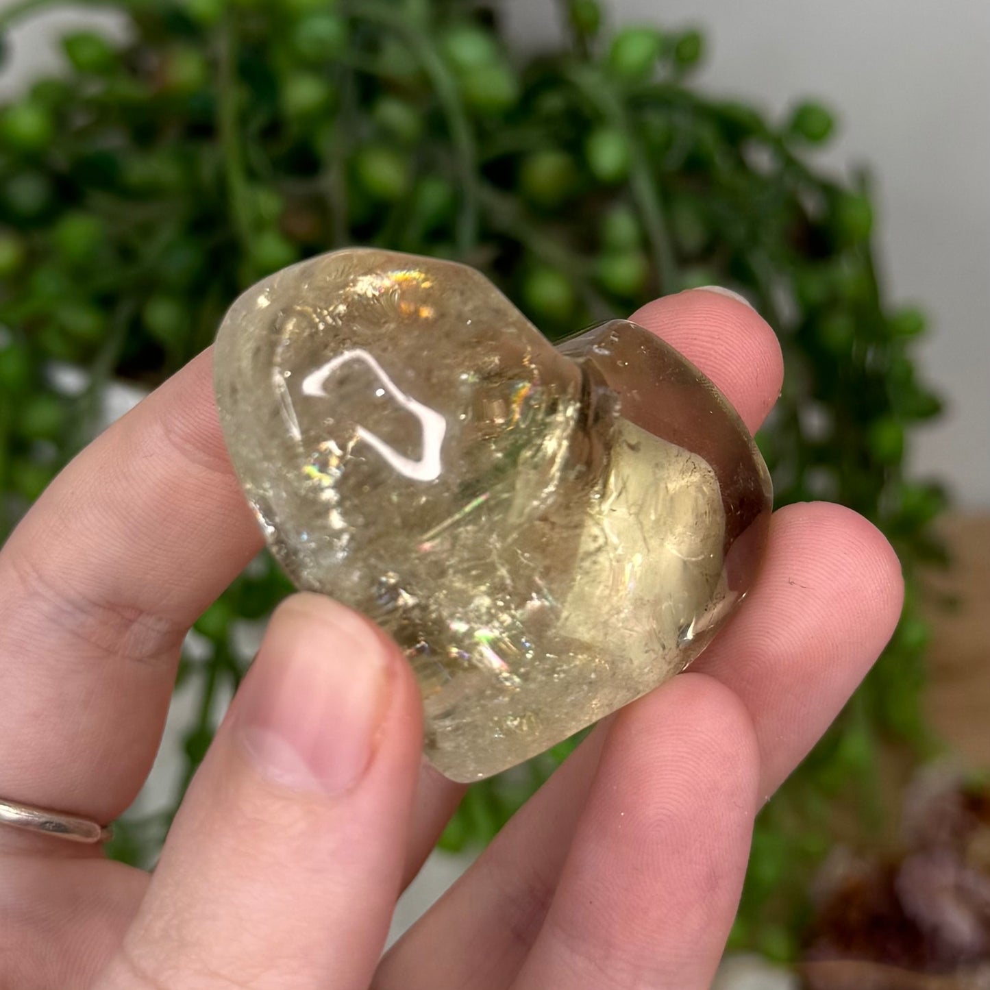 Smokey Citrine Heart (T40)