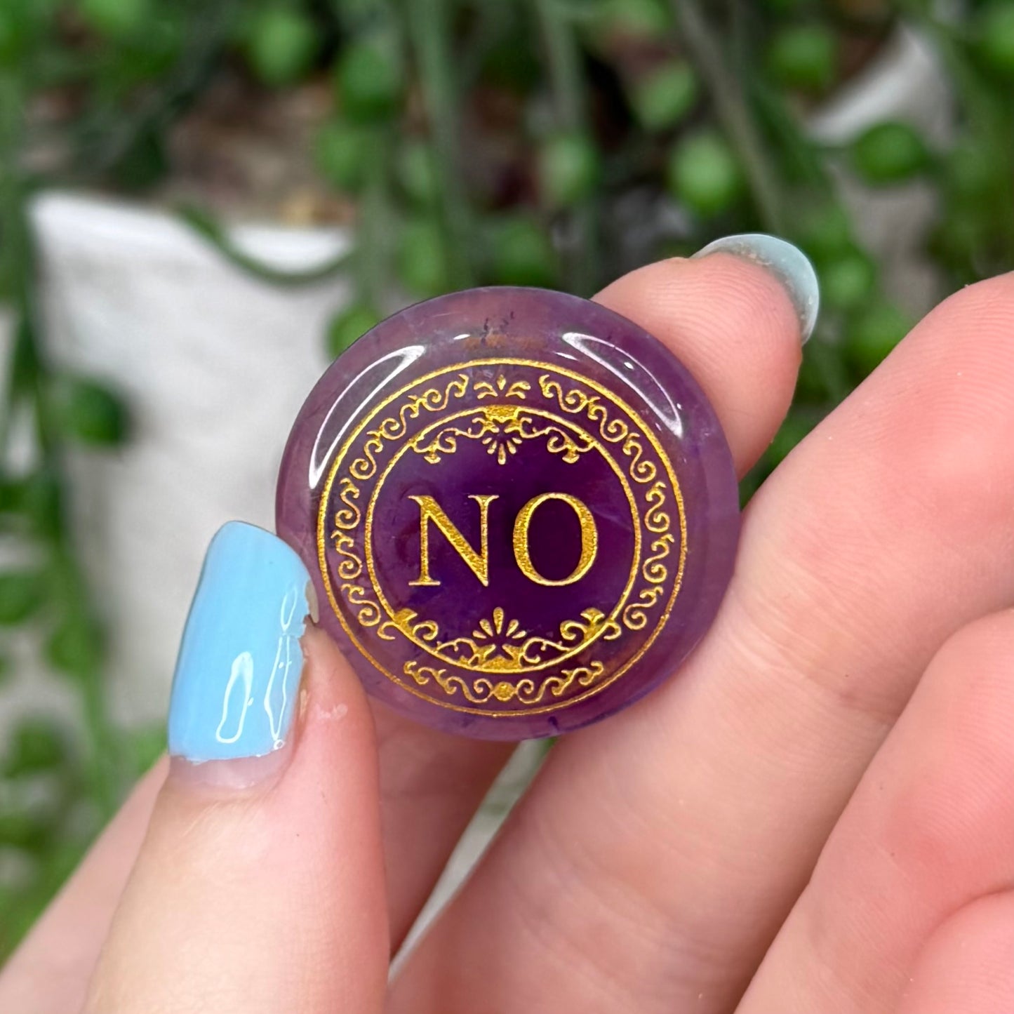 Amethyst Decision Coin