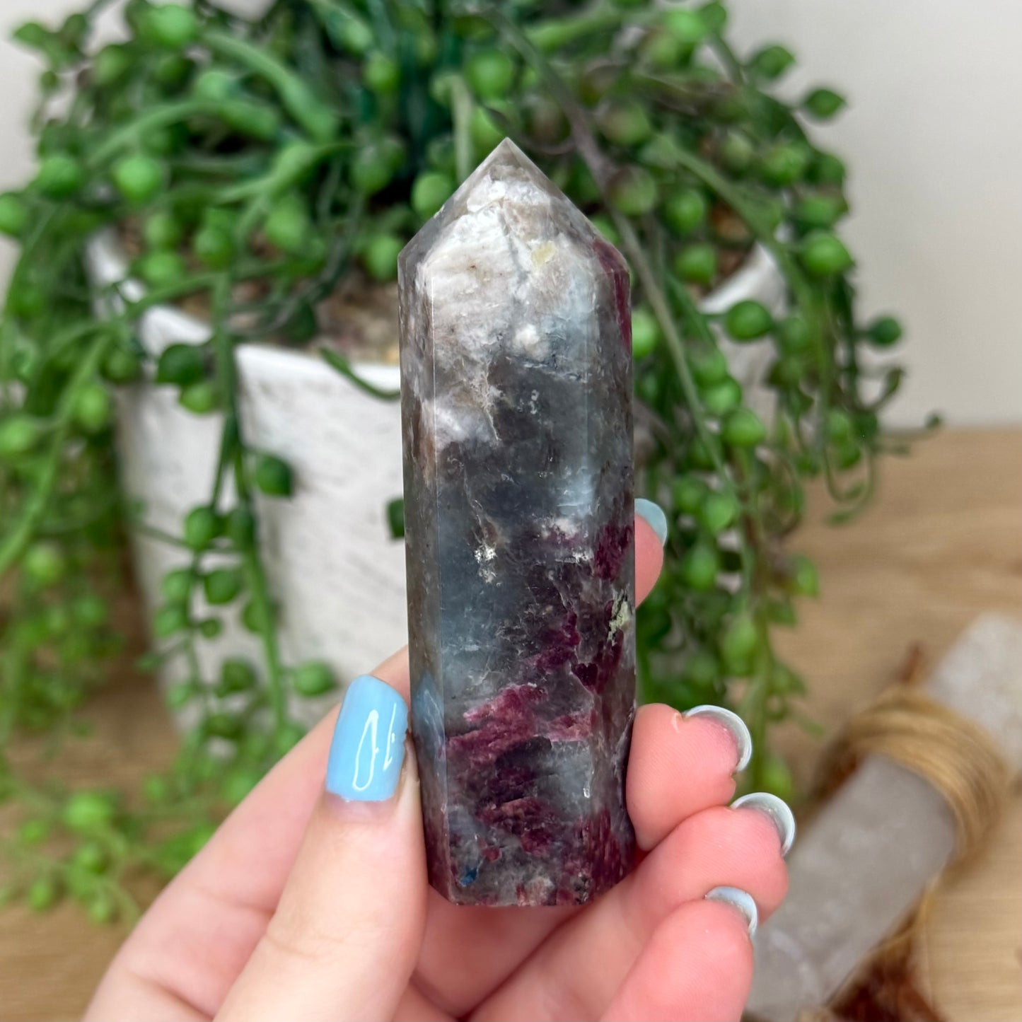 Pink Tourmaline / Aquamarine Point (Z65)