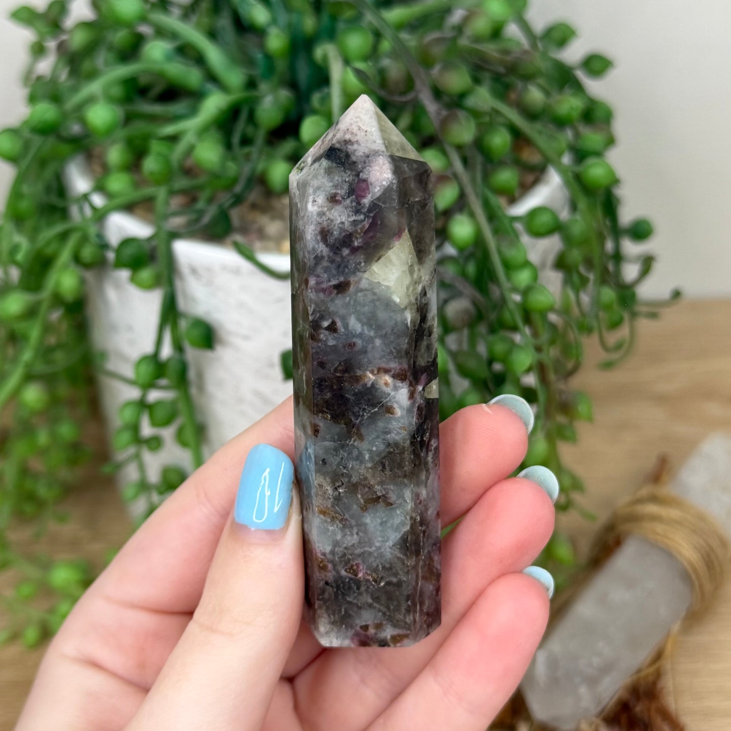 Pink Tourmaline / Aquamarine Point (Z64)