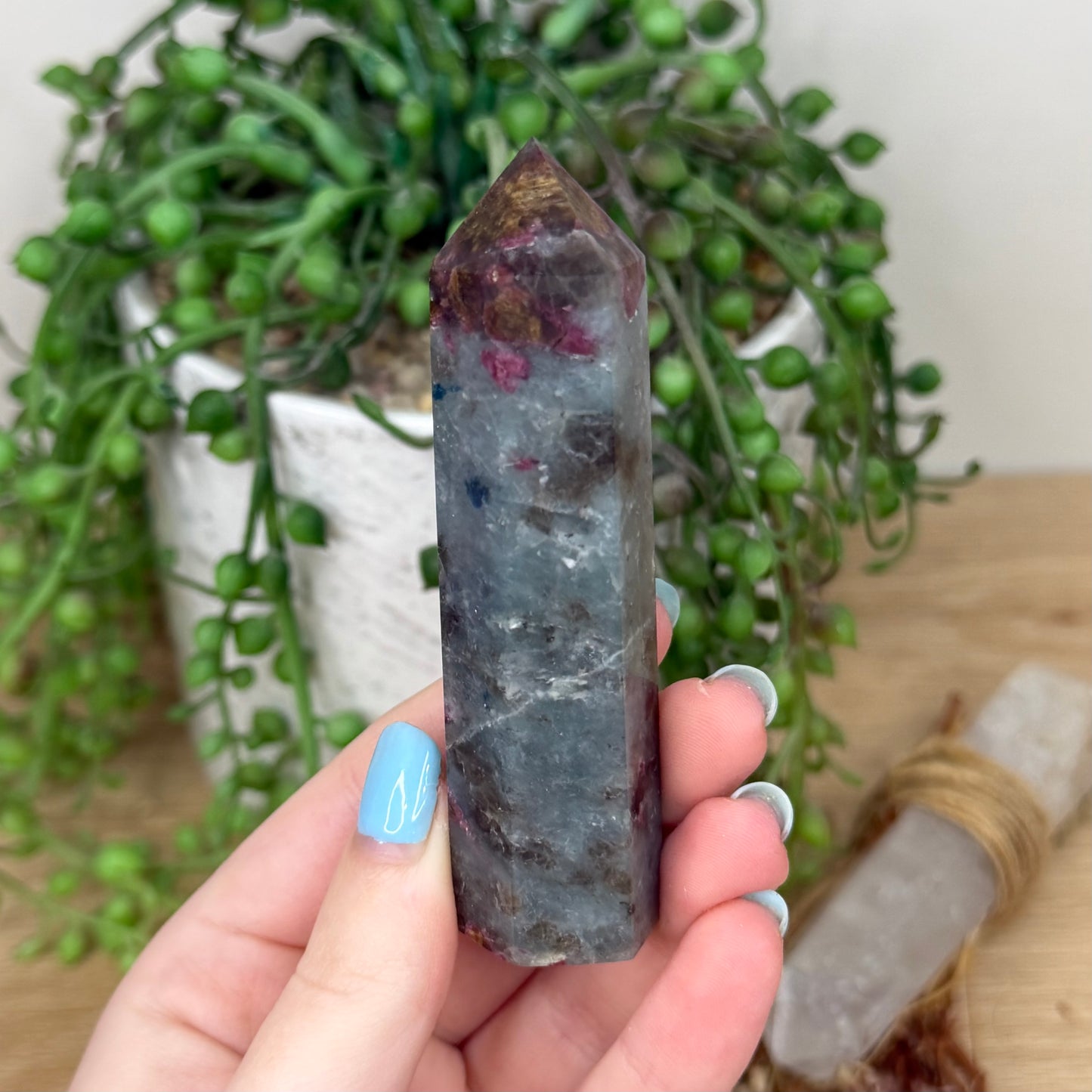 Pink Tourmaline / Aquamarine Point (Z67)