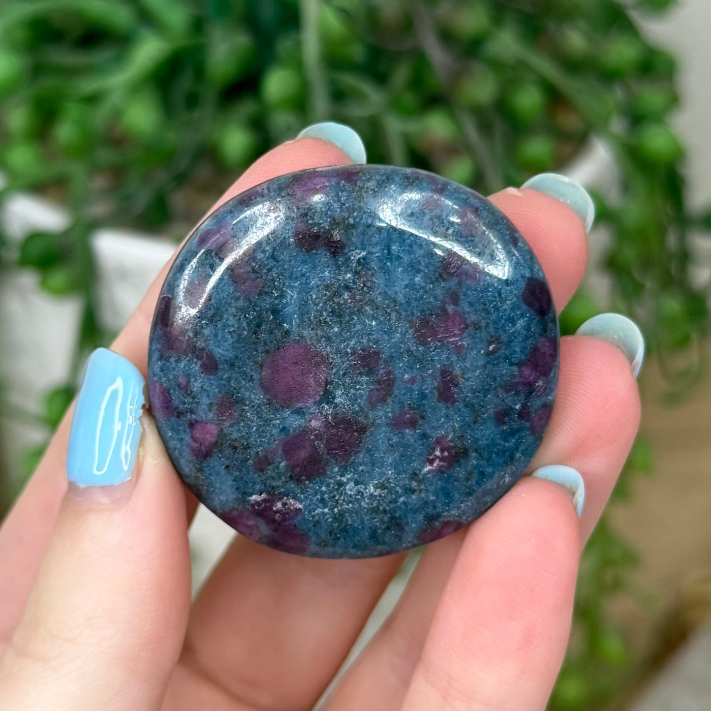 Ruby In Kyanite Flat Stone (Z150)